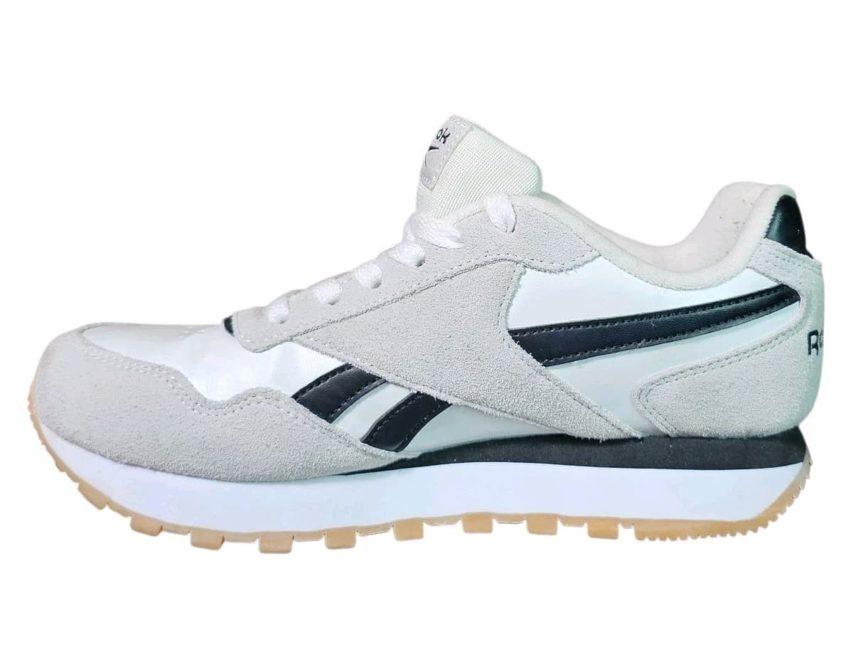 Reebok Harman Run Double Gray White Black Sneakers Shoes Size 7.5 Womans - Thumbnail 8