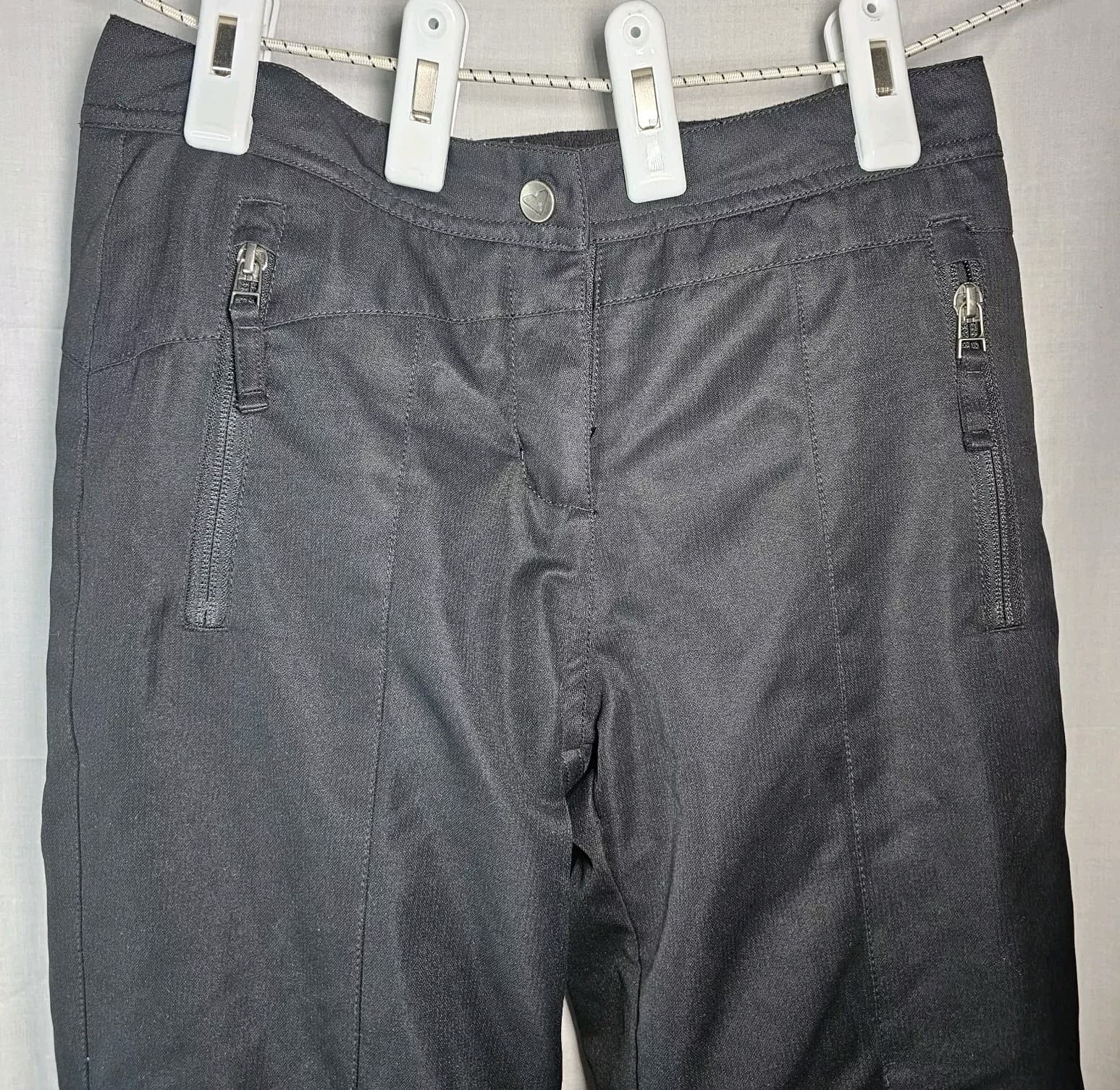 Obermeyer Edie Black Snow Pants youth Size Medium - Thumbnail 3