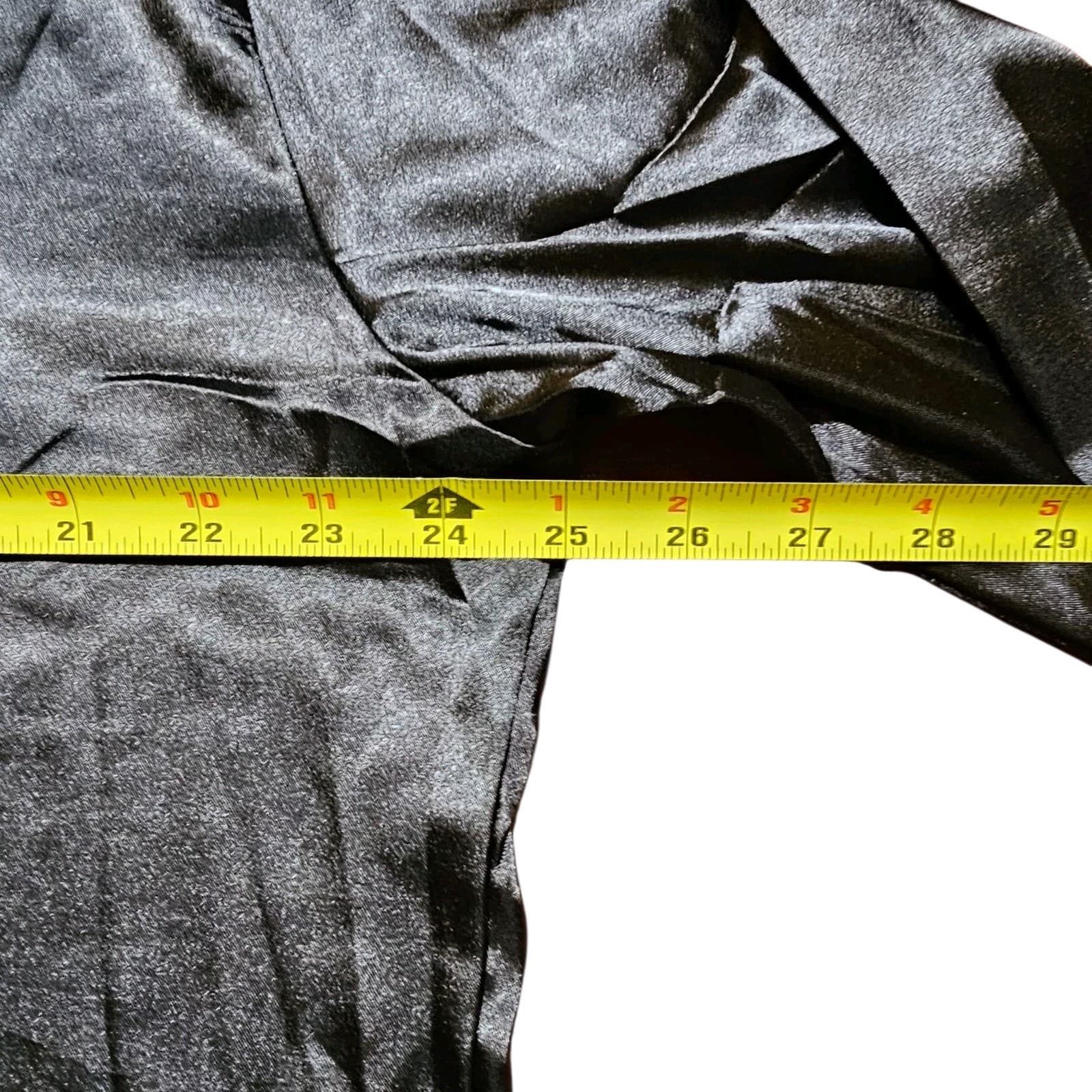 Oyo Zone Black Satin Button Down Shirt - Thumbnail 18