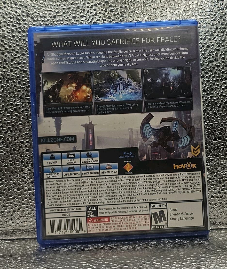 Killzone Shadow Fall PS4 PlayStation 4 - Thumbnail 2