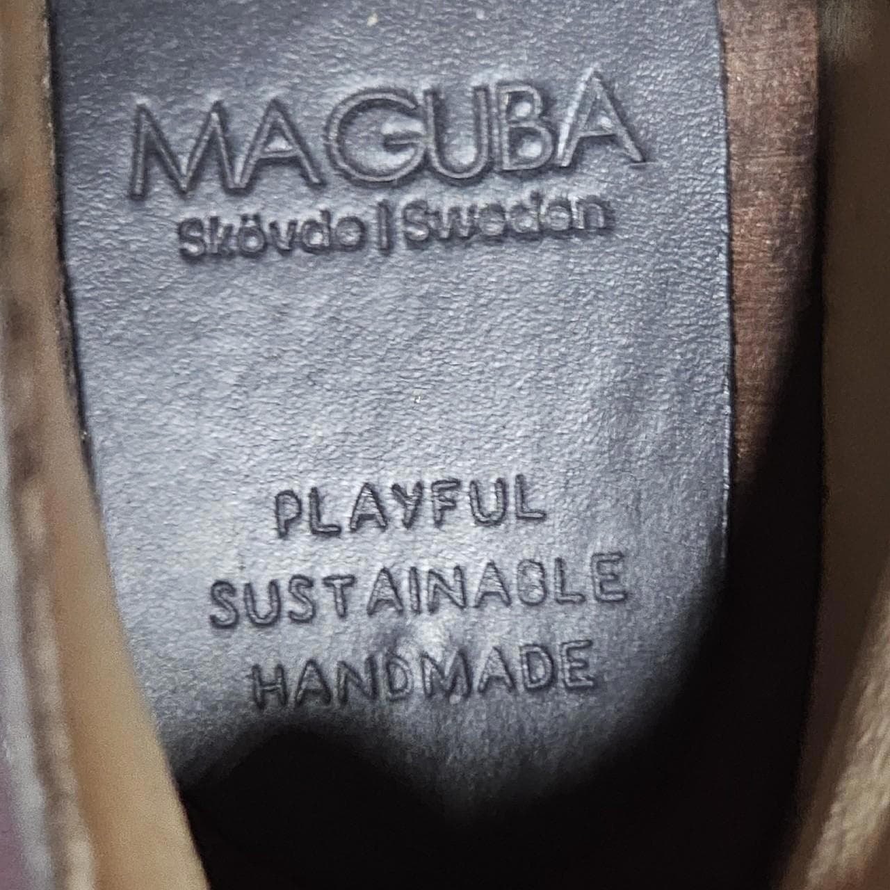 Maguba Auckland Handmade Swedish Leather Clog Boots Grey Wood Heel Size Eu[37] - Thumbnail 13