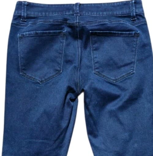 Ann Taylor Jeans Woman's Size 4 Ankle Zip Dark Wash - Thumbnail 3