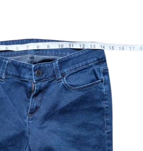 Ann Taylor Jeans Woman's Size 4 Ankle Zip Dark Wash - Thumbnail 7