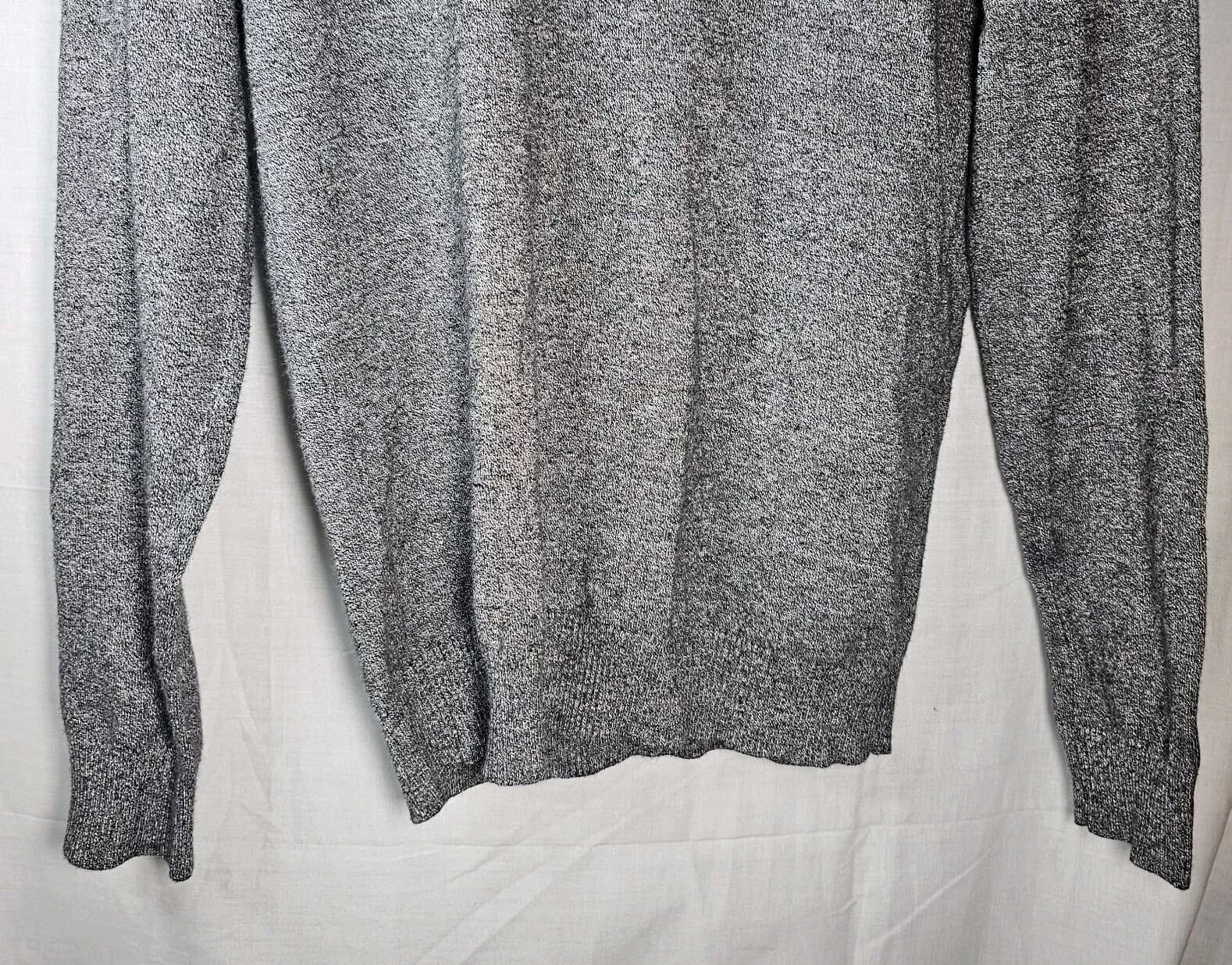 Andrew Mark Gray Turtleneck Sweatshirt Women's Size Medium - Thumbnail 3