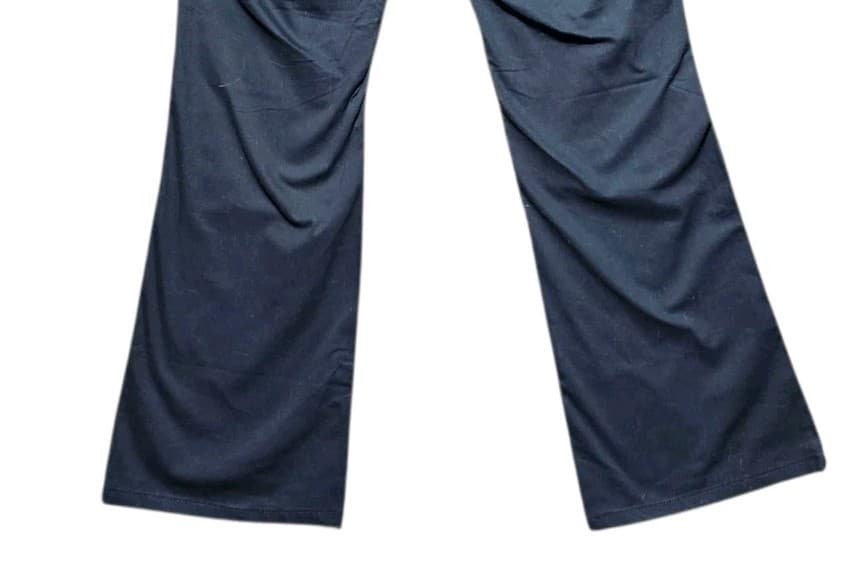 Dickies Women's 10R Slim Fit Bootcut Stretch Twill Pants Black Casual Workwear - Thumbnail 4