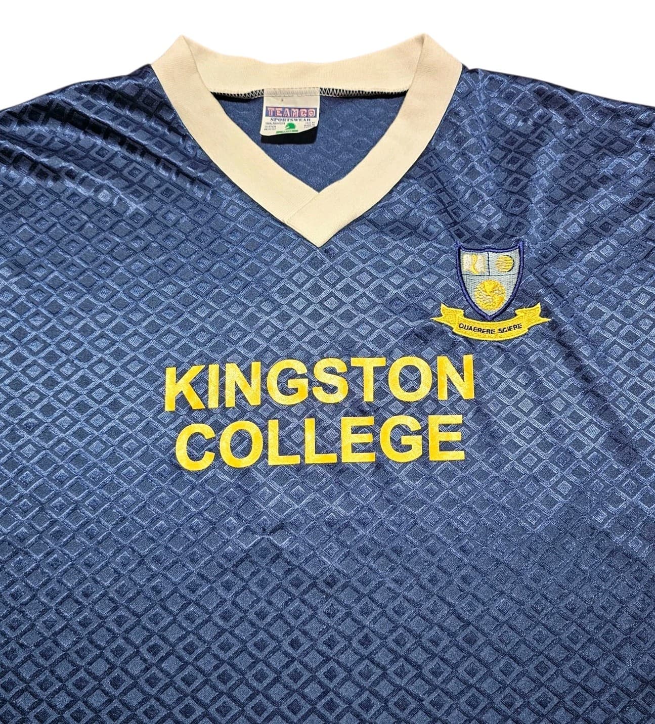 Kingston College Football Jersey Mens Size Medium - Thumbnail 2
