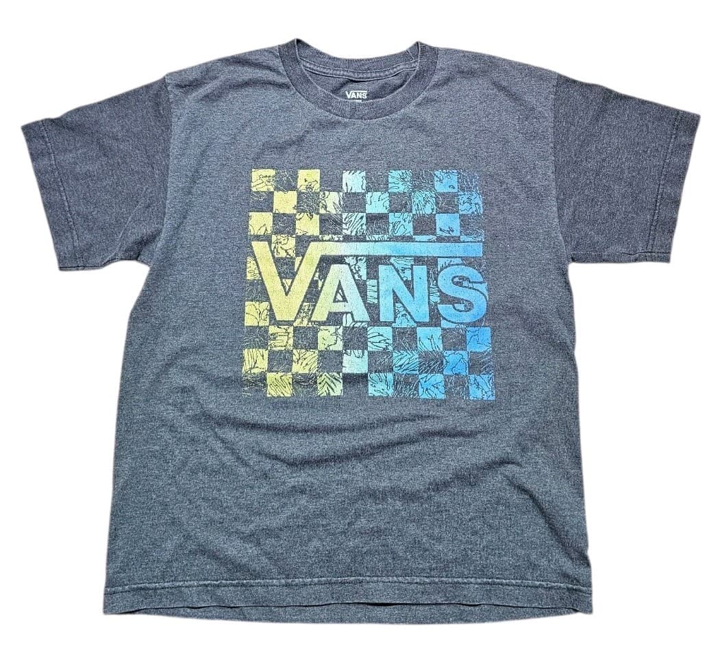 Vans Grey T-shirt Youth Size Large