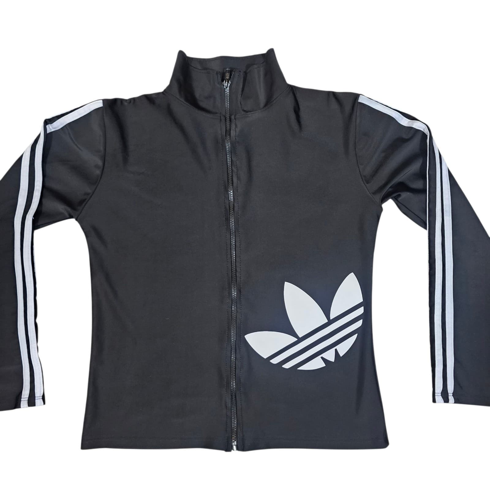 Adidas Firebird Striped Track Jacket Women's Size Small - Thumbnail 2