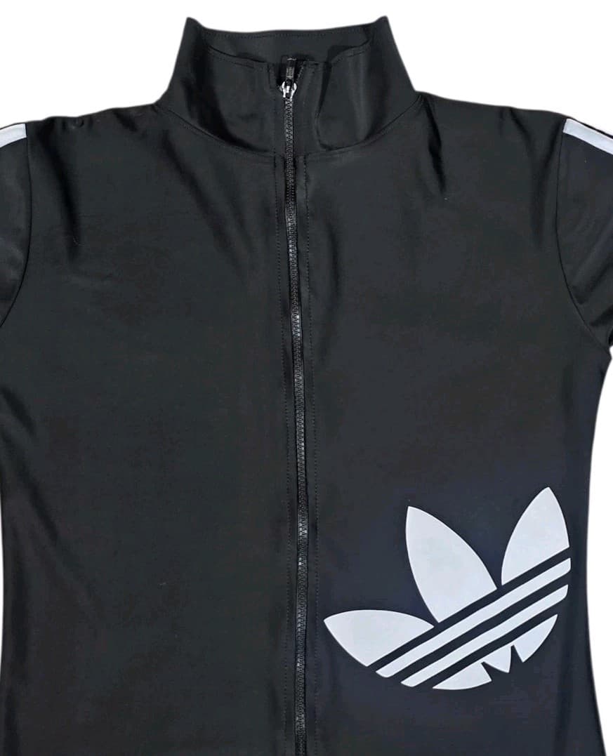 Adidas Firebird Striped Track Jacket Women's Size Small - Thumbnail 3