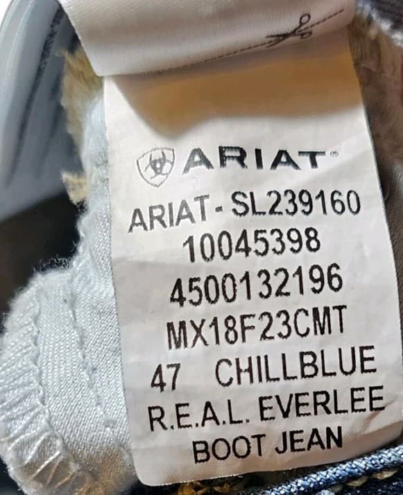 Ariat Real Everlee Boot Jean Size 7 - Thumbnail 11