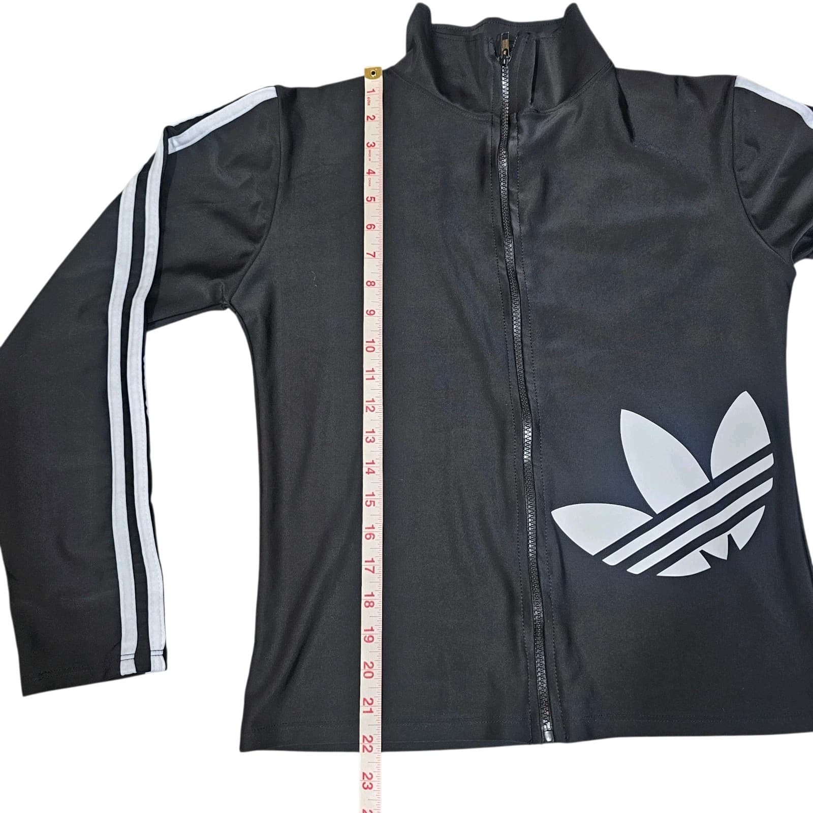 Adidas Firebird Striped Track Jacket Women's Size Small - Thumbnail 10