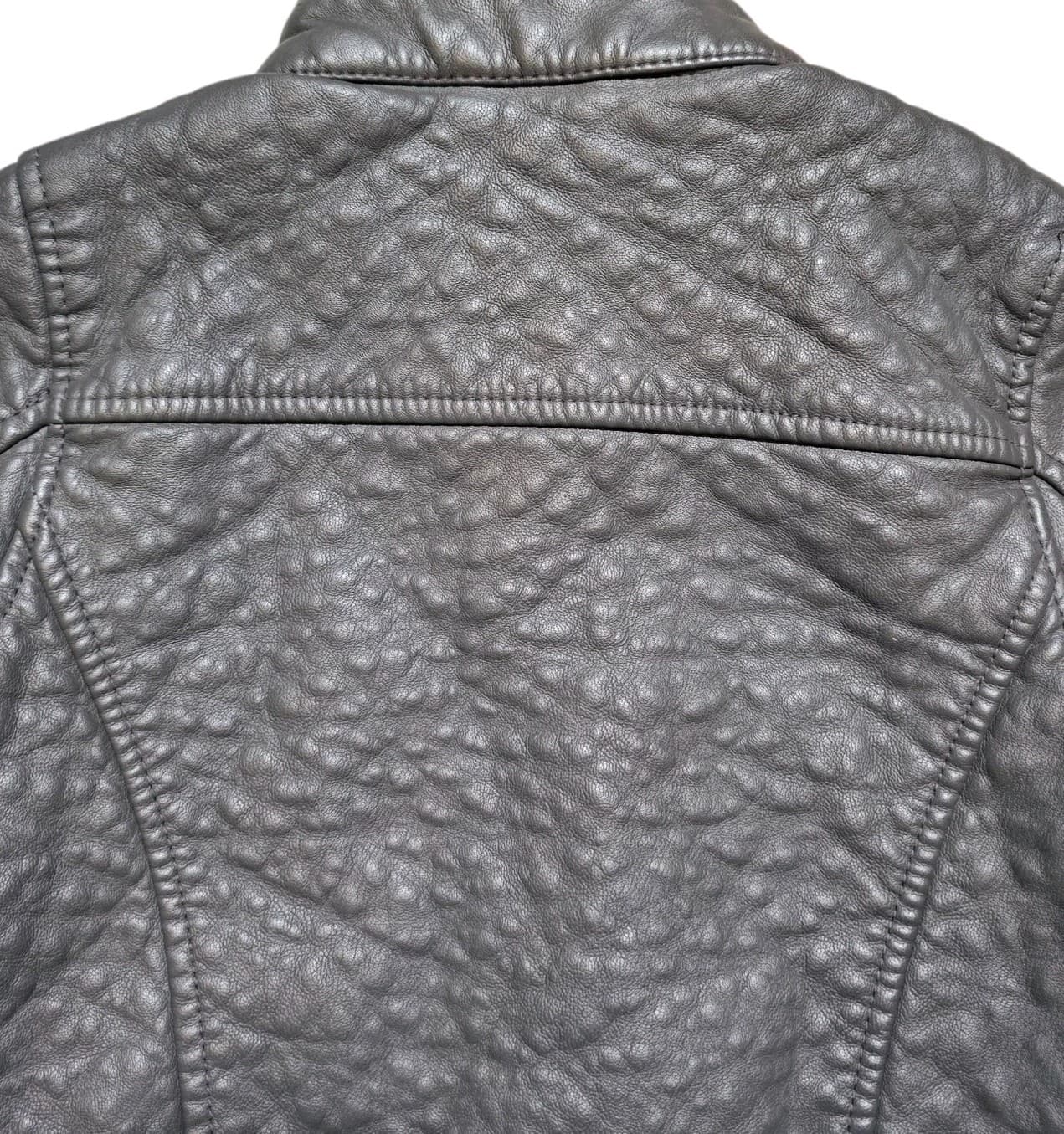 Urban Republic Hooded Faux Leather Bomber Jacket Boys Size 5/6 - Thumbnail 9