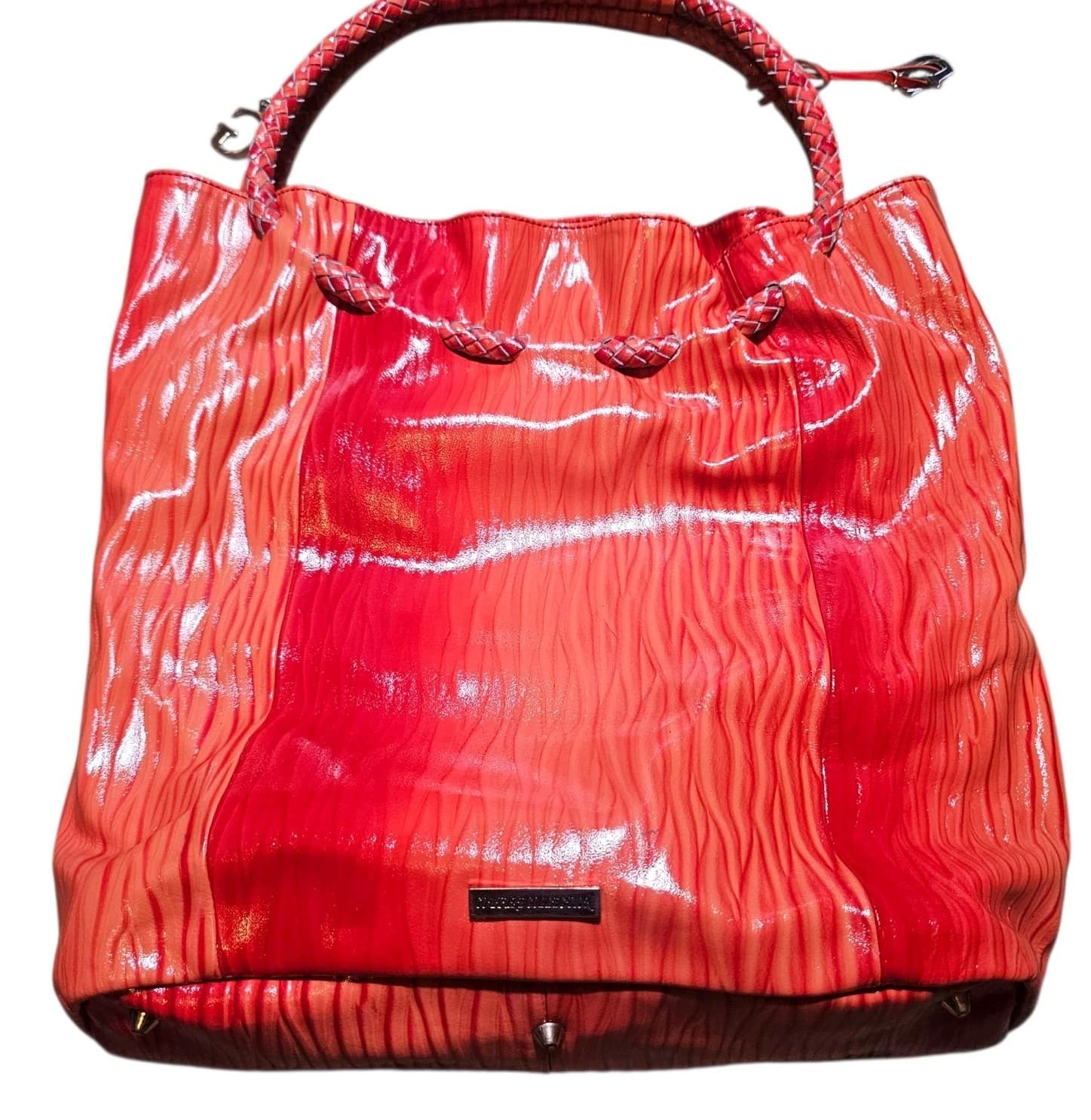 La Gioe Di Toscana By Sharon Gioe Italian Leather Hand Bag Couture Collection - Thumbnail 2