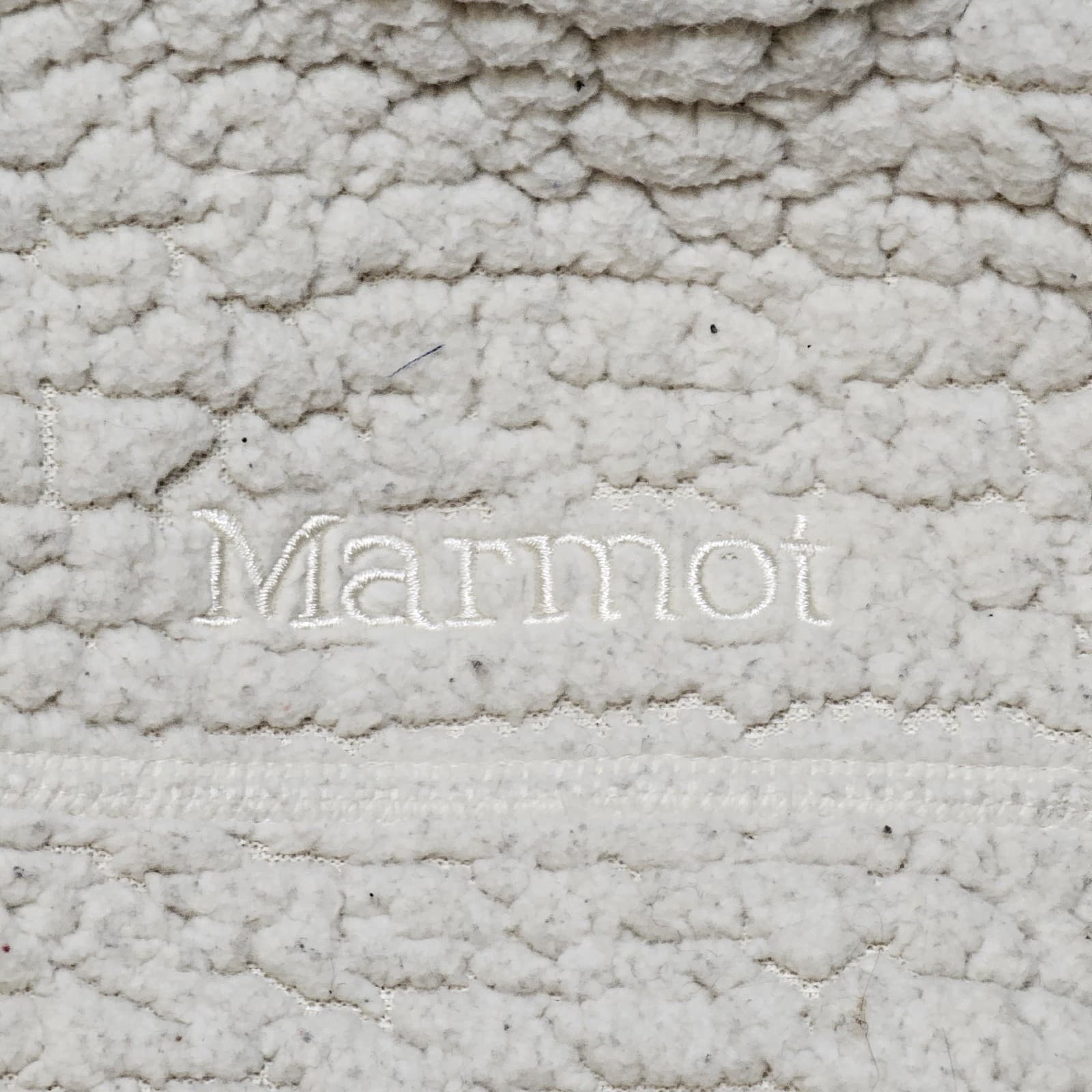 Marmot Fleece Jacket Button Up Casual Cream Sweater Women’s Size S/P - Thumbnail 19
