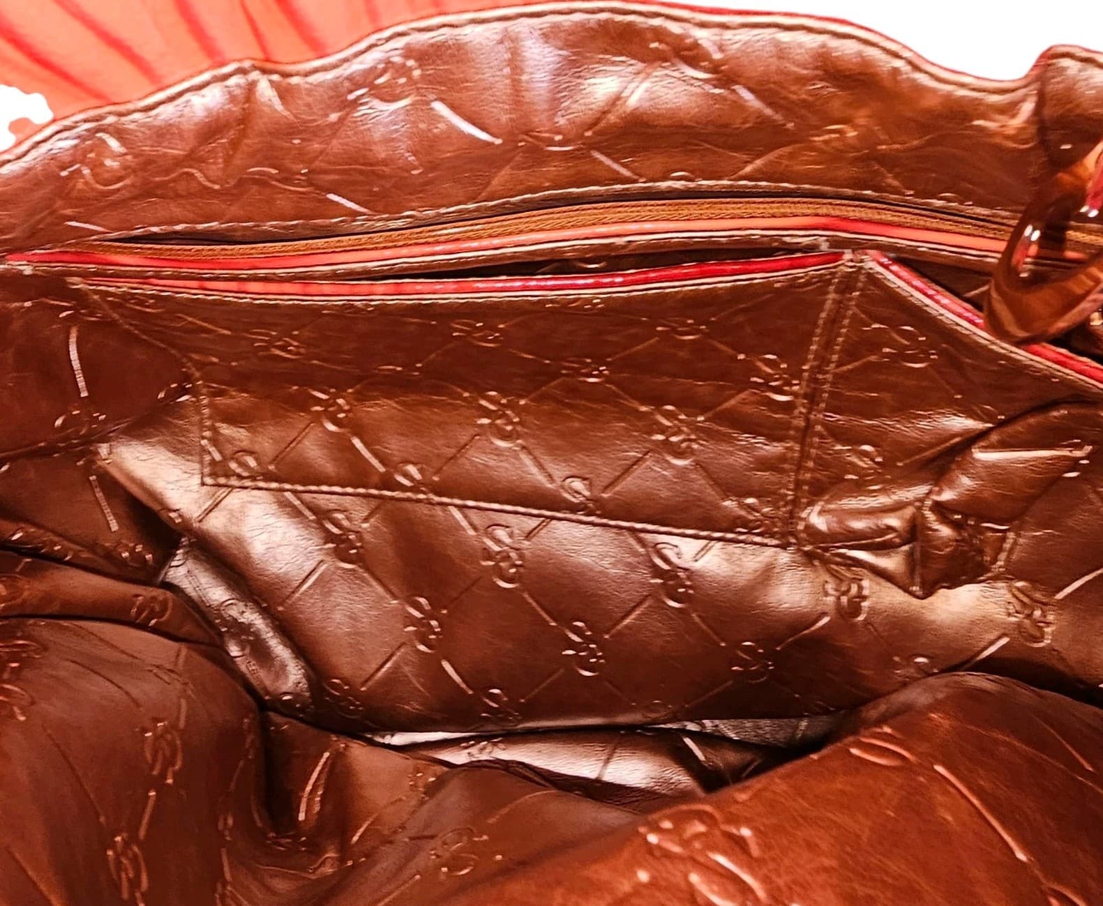 La Gioe Di Toscana By Sharon Gioe Italian Leather Hand Bag Couture Collection - Thumbnail 13
