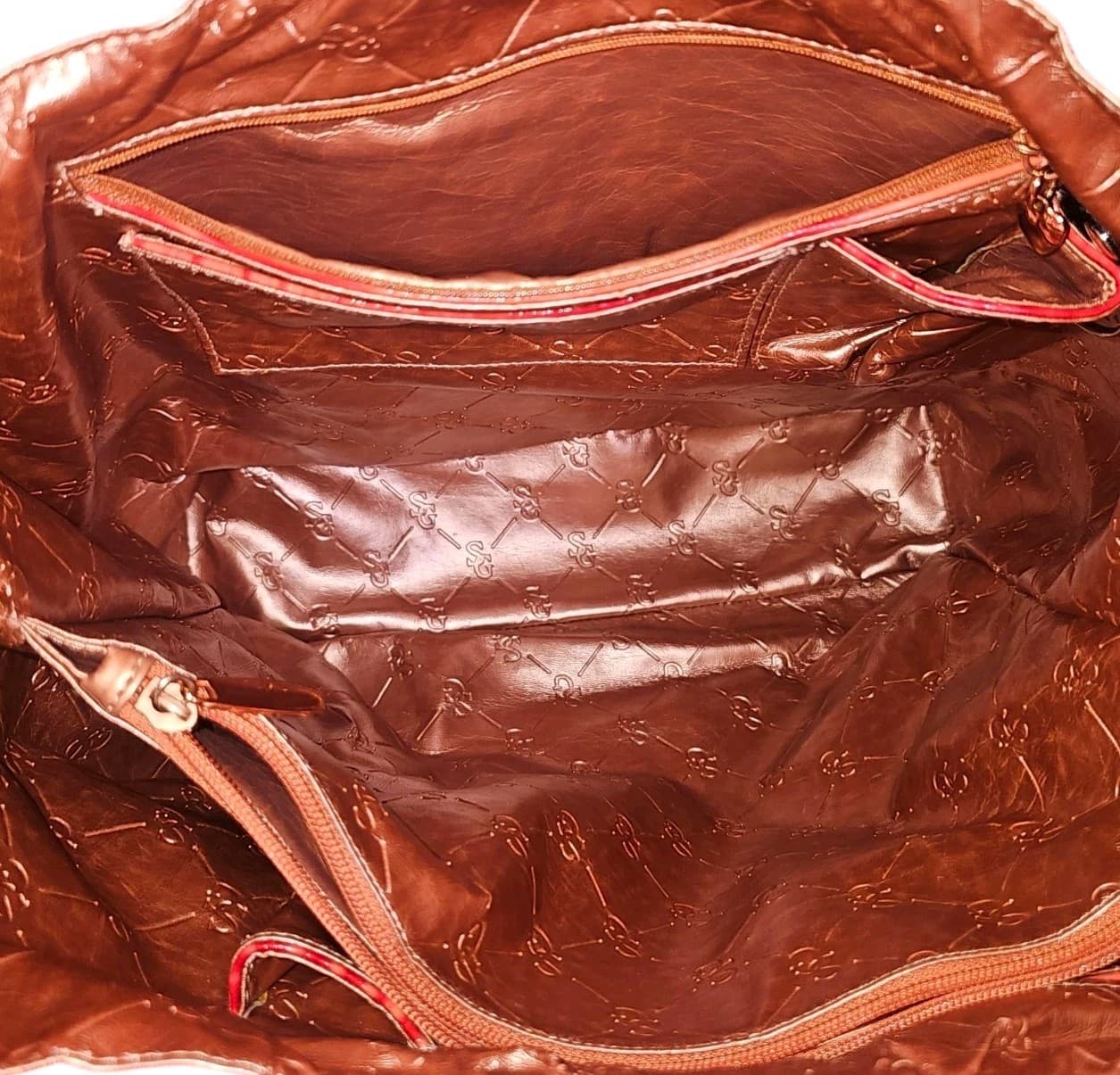 La Gioe Di Toscana By Sharon Gioe Italian Leather Hand Bag Couture Collection - Thumbnail 9