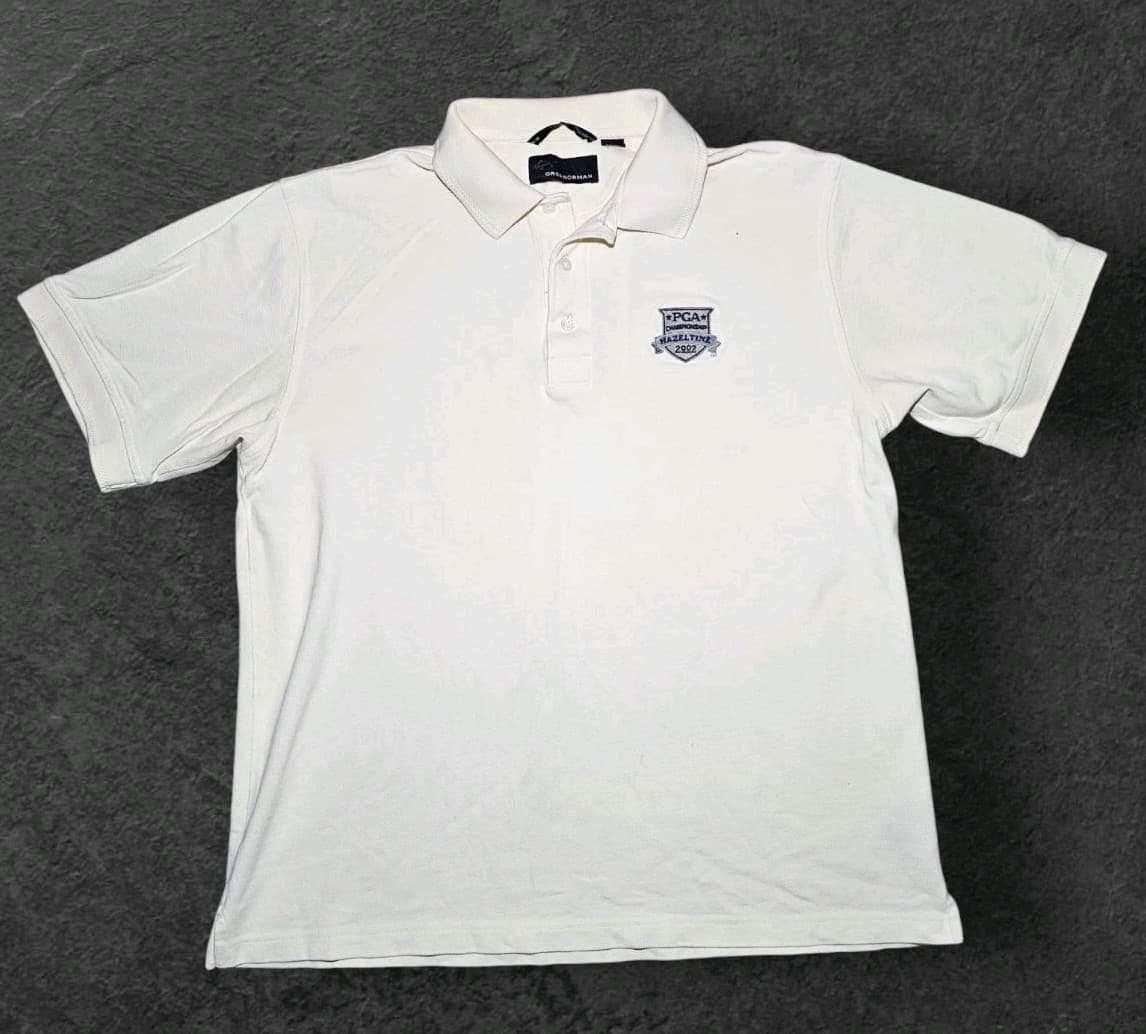 Gregg Norman Vintage 2002 Hazeltine Pga Championship Polo Mens Size L