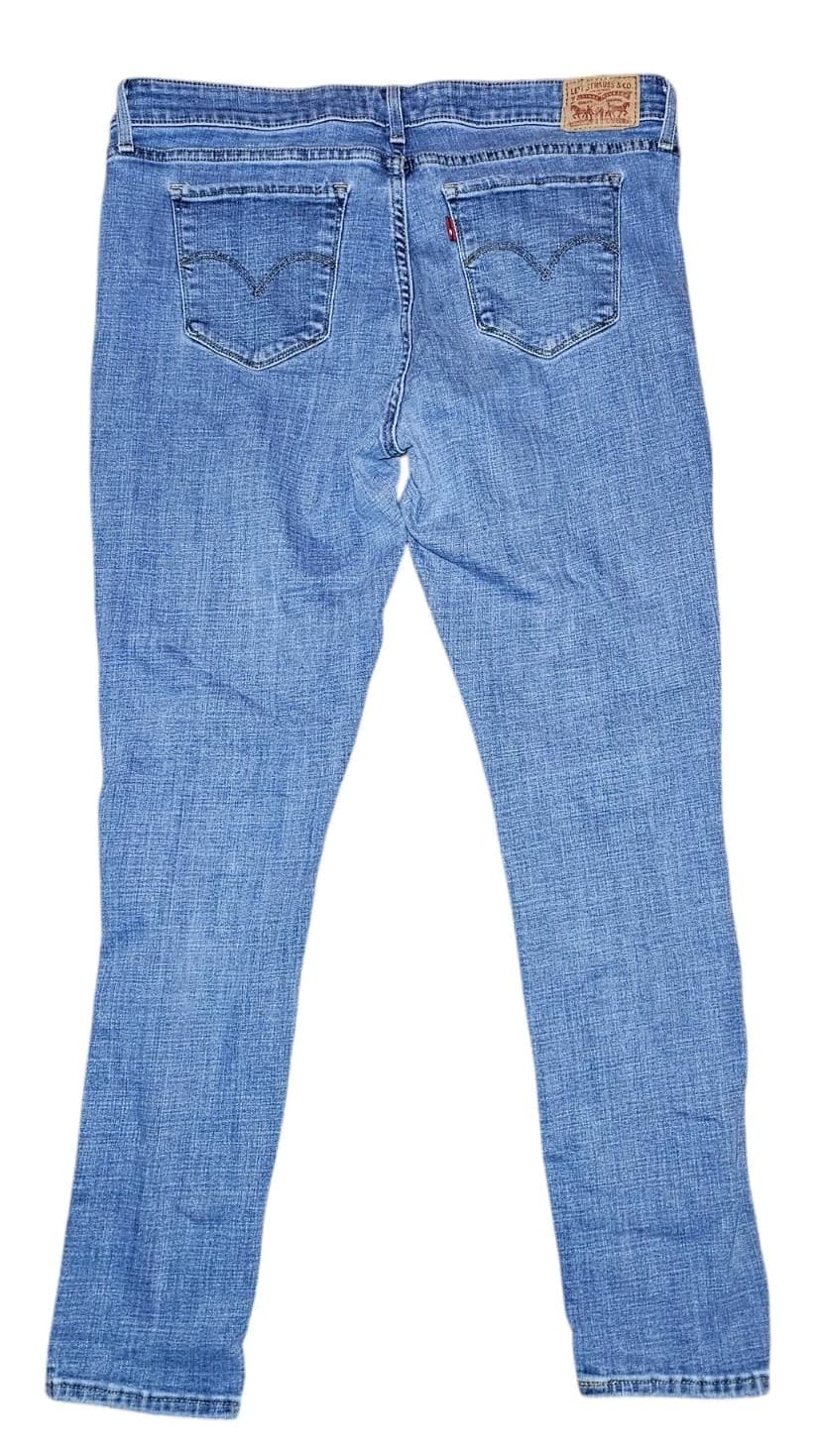 LEVI'S WOMENS JEANS 711 SKINNY 33X30 (16) MEDIUM MID RISE STRETCHY - Thumbnail 9
