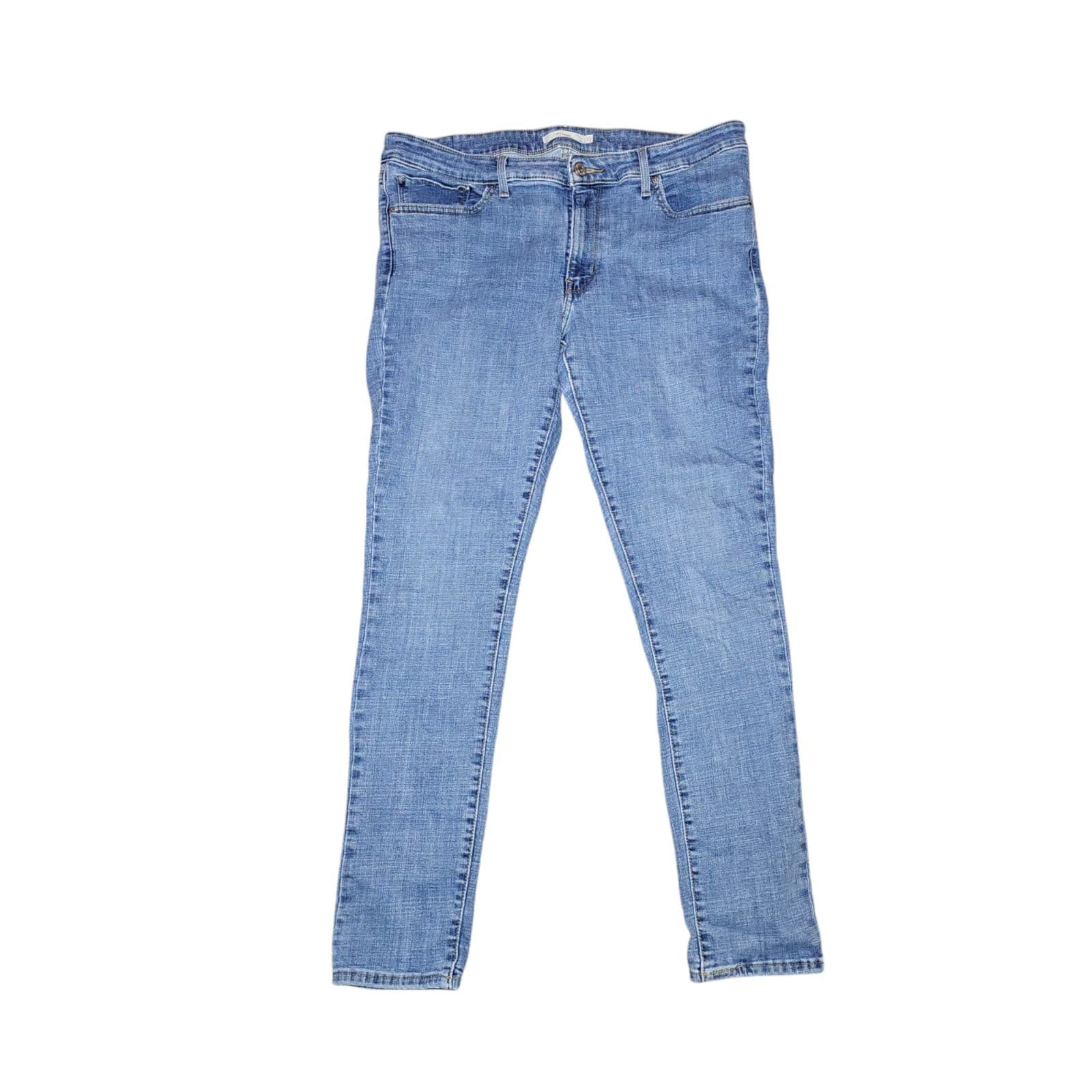 LEVI'S WOMENS JEANS 711 SKINNY 33X30 (16) MEDIUM MID RISE STRETCHY - Thumbnail 14