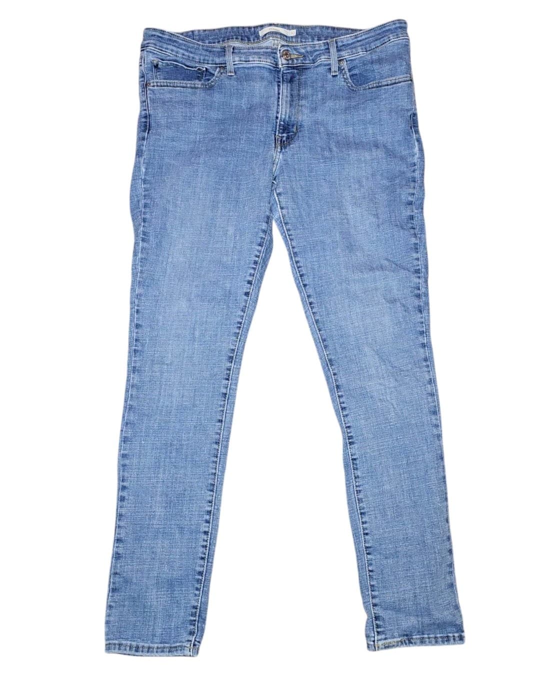 LEVI'S WOMENS JEANS 711 SKINNY 33X30 (16) MEDIUM MID RISE STRETCHY - Thumbnail 2
