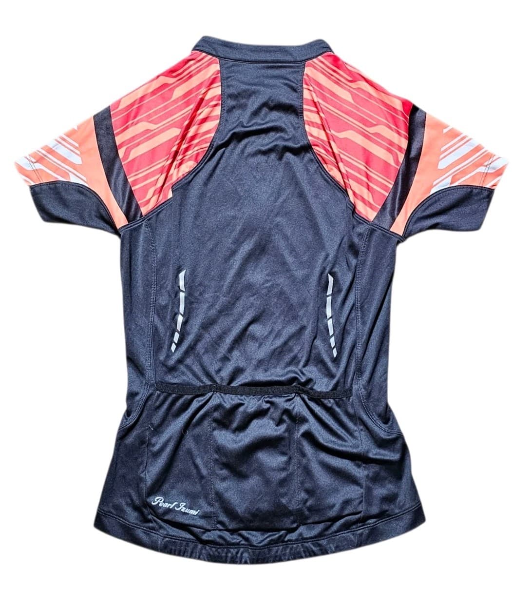 Pearl Izumi Elite Adult Cycling Jersey Womans Size M Full Zip Short Sleeve - Thumbnail 4