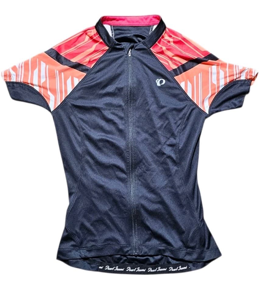Pearl Izumi Elite Adult Cycling Jersey Womans Size M Full Zip Short Sleeve - Thumbnail 2