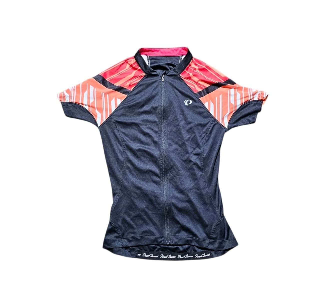 Pearl Izumi Elite Adult Cycling Jersey Womans Size M Full Zip Short Sleeve