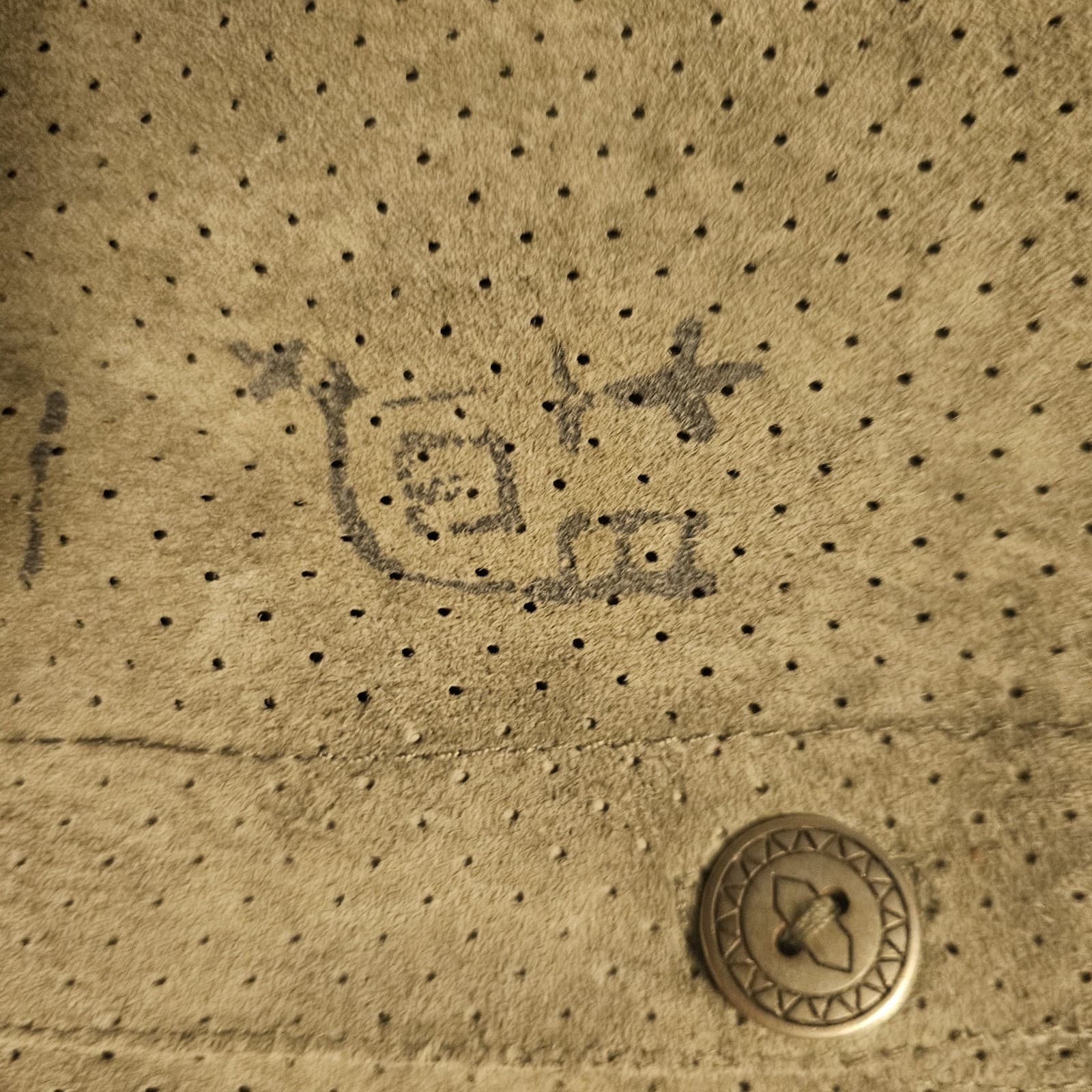 Chicos 100% Leather Button Up Japanese Print - Thumbnail 19