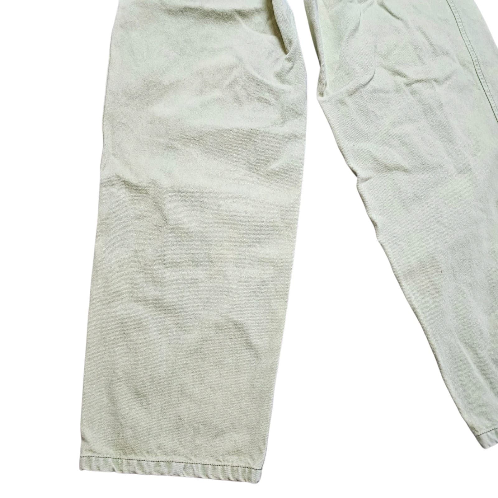 BDG Urban Outfitters High Waisted Green Pants Wide Leg Casual Size 28x30 - Thumbnail 12