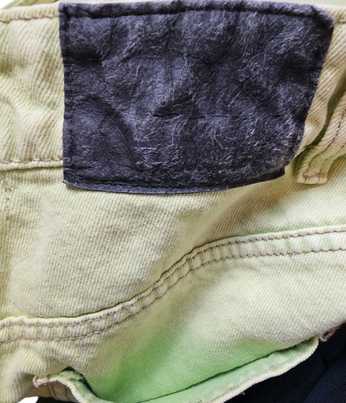 BDG Urban Outfitters High Waisted Green Pants Wide Leg Casual Size 28x30 - Thumbnail 16