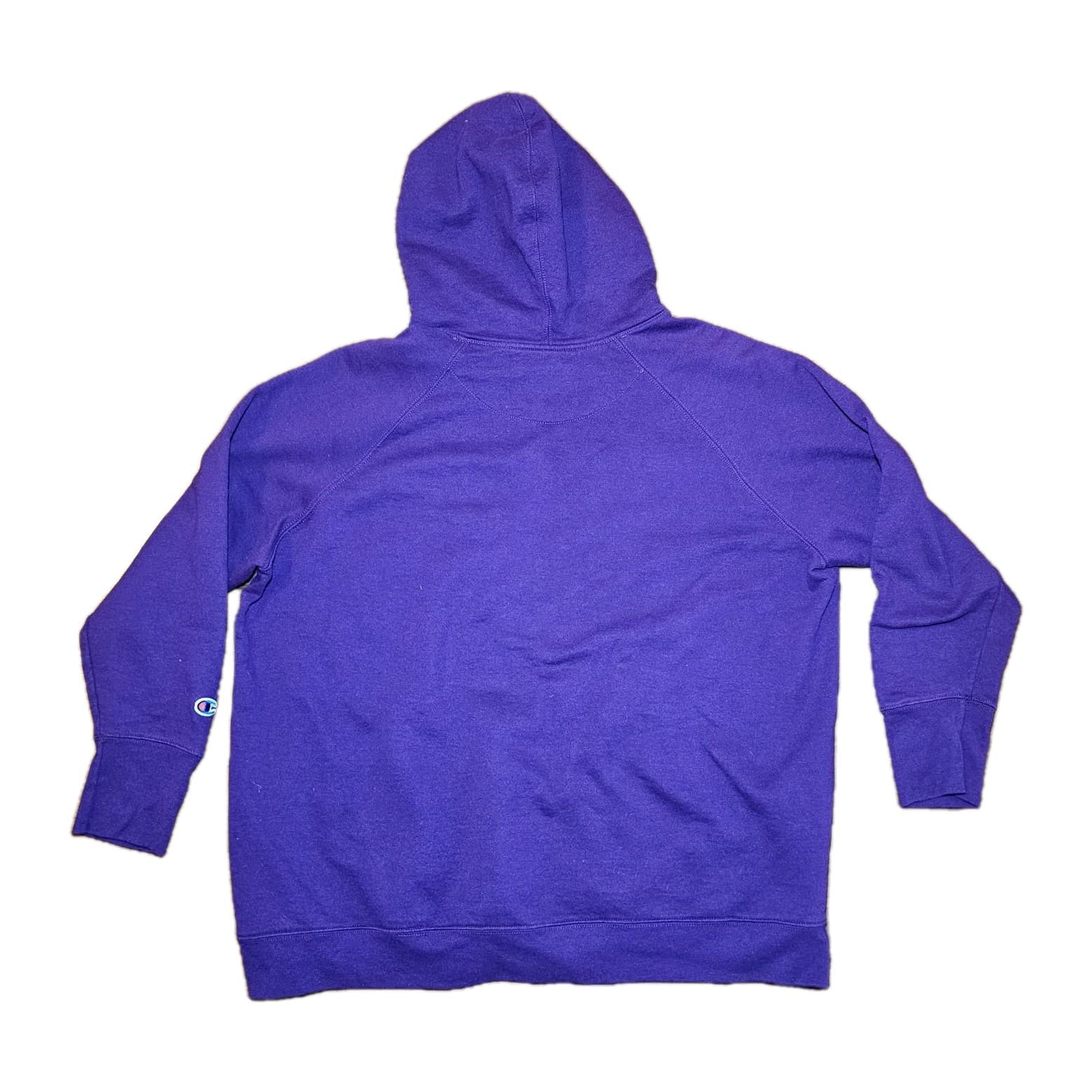 Champion Hoodie Women's Plus 2X Purple Pullover Sweatshirt - Thumbnail 9
