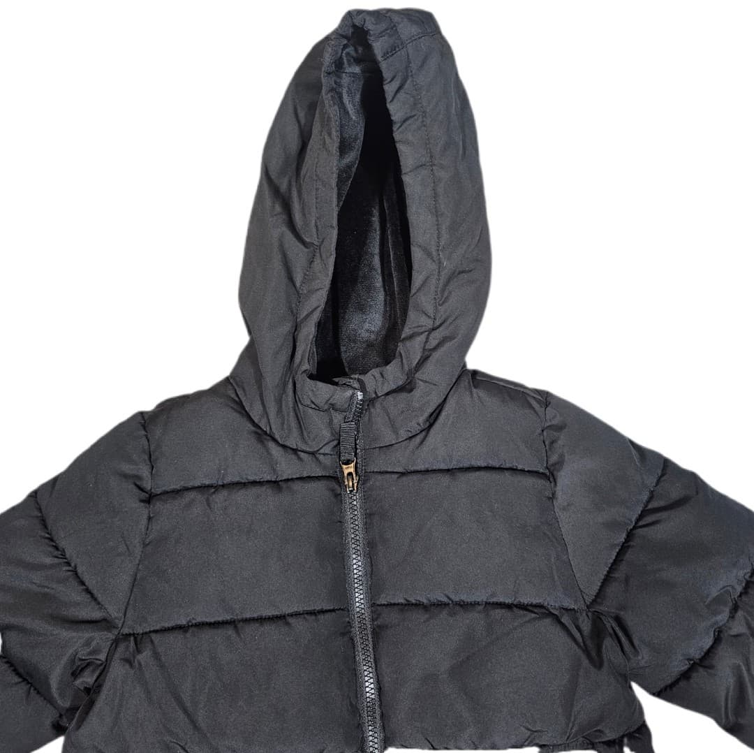 Swiss Tech Children's Black Hooded Full Zip Jacket Size S (6-6x) - Thumbnail 3