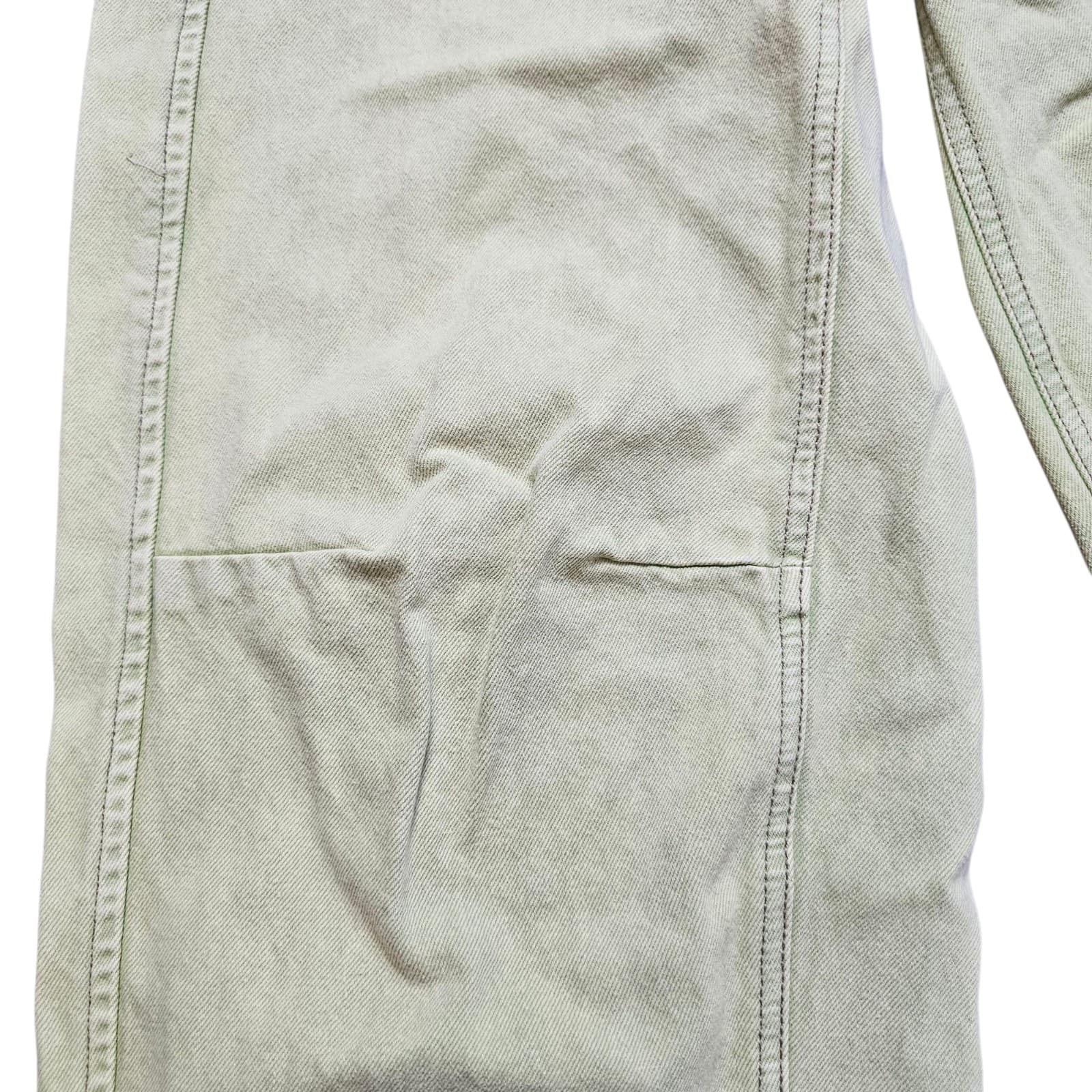 BDG Urban Outfitters High Waisted Green Pants Wide Leg Casual Size 28x30 - Thumbnail 6