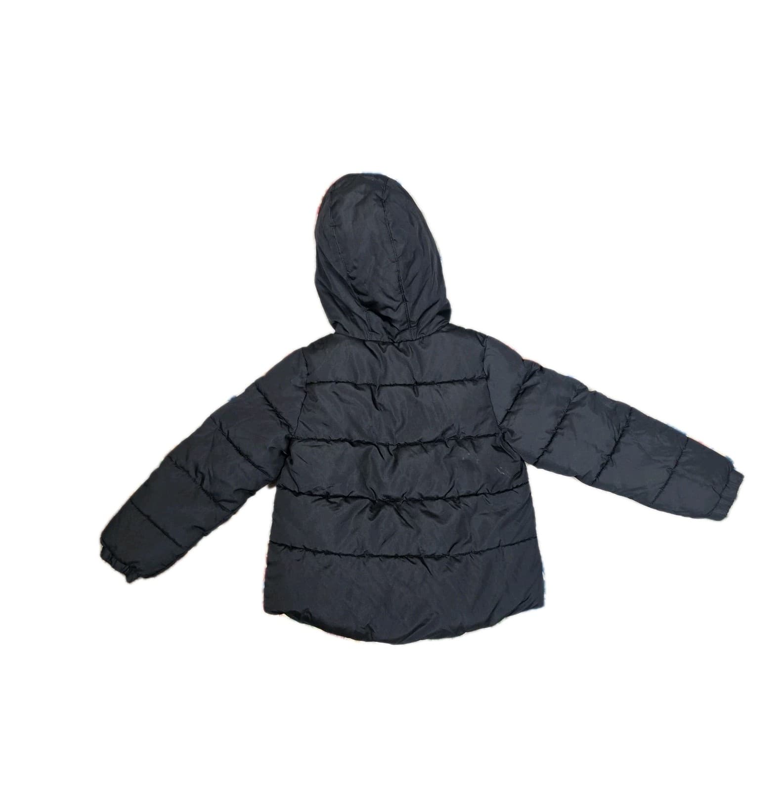 Swiss Tech Children's Black Hooded Full Zip Jacket Size S (6-6x) - Thumbnail 6