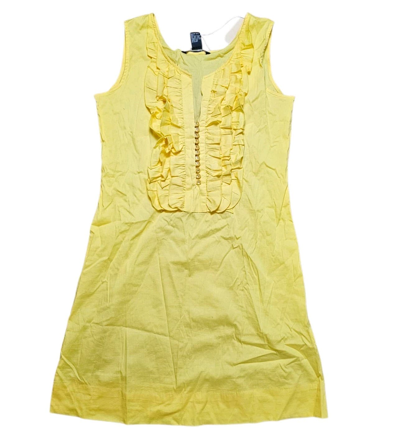Antilla Femme Yellow Casual Maxi Dress Size Medium