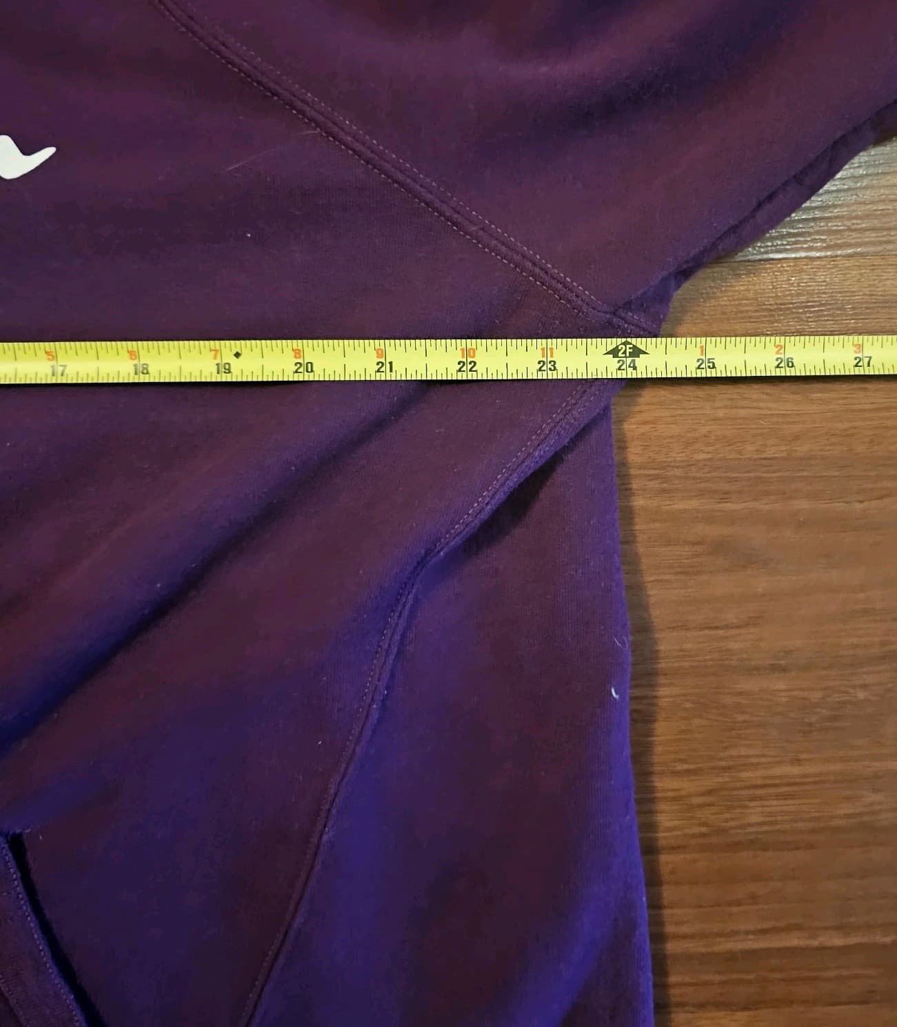 Champion Hoodie Women's Plus 2X Purple Pullover Sweatshirt - Thumbnail 15