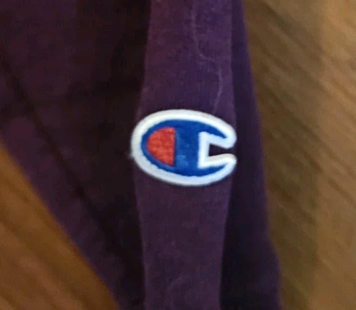 Champion Hoodie Women's Plus 2X Purple Pullover Sweatshirt - Thumbnail 6