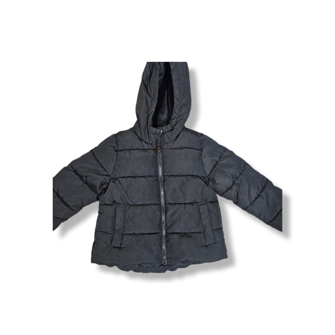 Swiss Tech Children's Black Hooded Full Zip Jacket Size S (6-6x) - Thumbnail 2