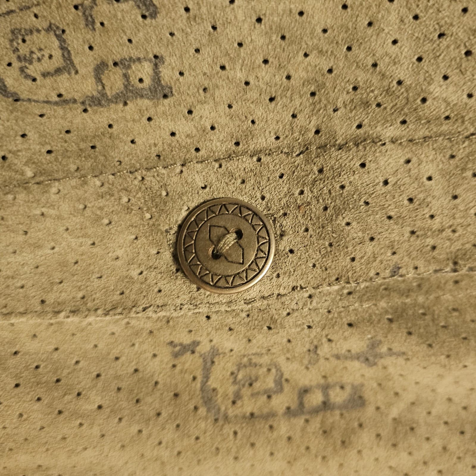 Chicos 100% Leather Button Up Japanese Print - Thumbnail 18