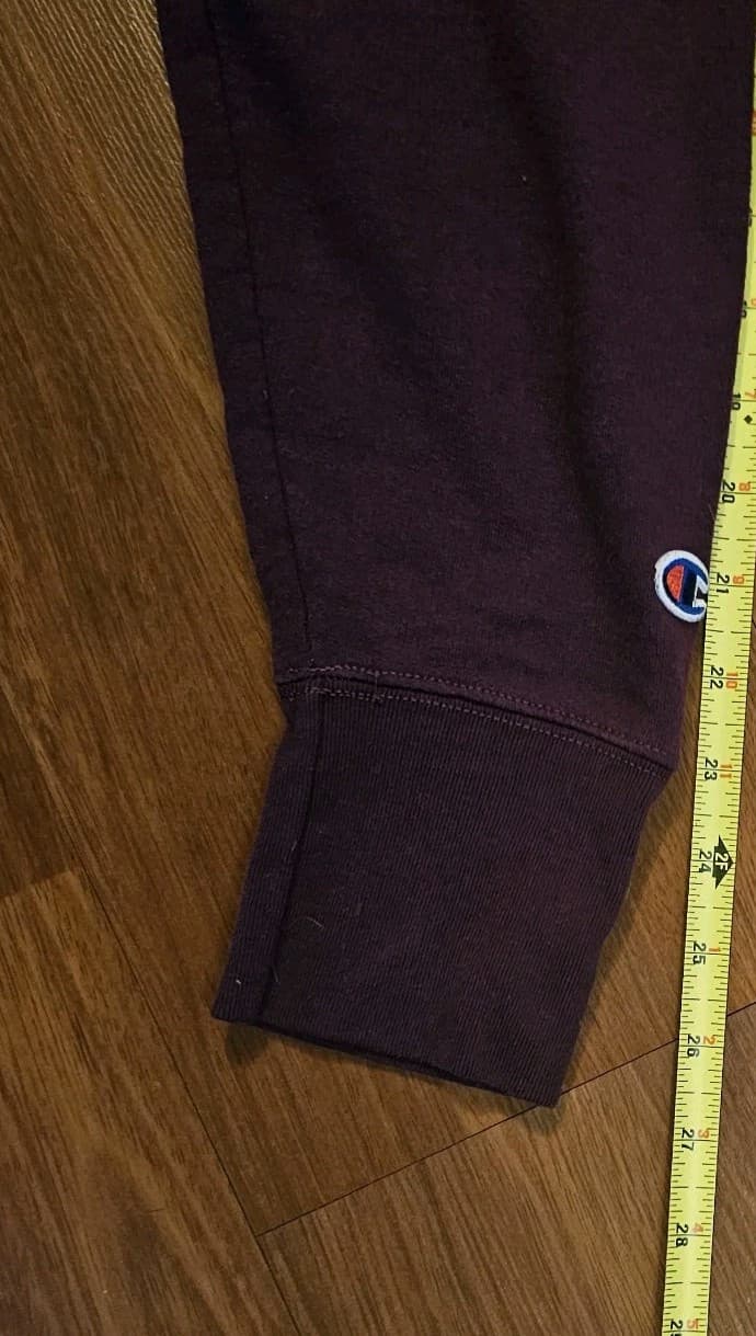 Champion Hoodie Women's Plus 2X Purple Pullover Sweatshirt - Thumbnail 16