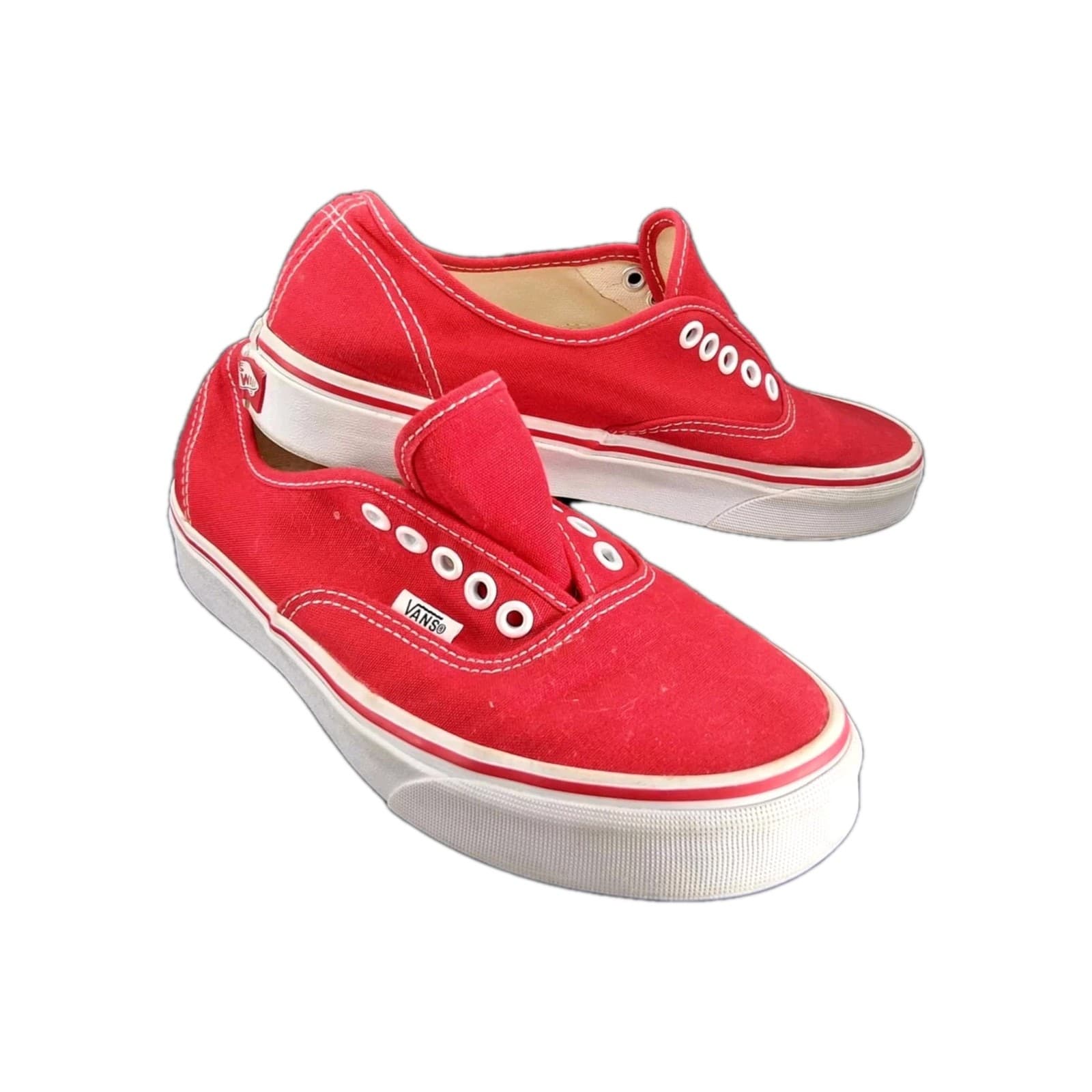 Vans Old School Racer Red Classics Size Men's 6.5 Womans 8