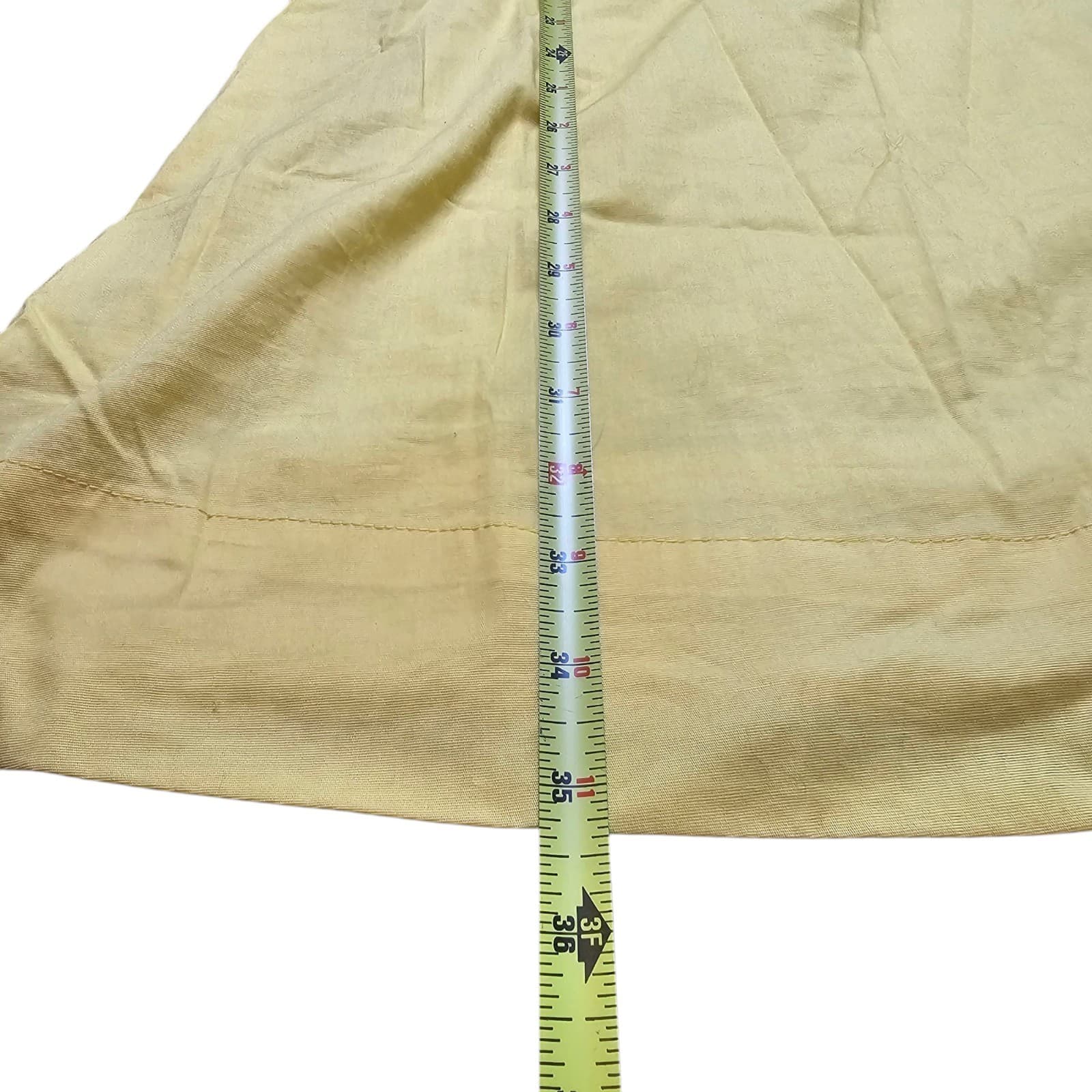 Antilla Femme Yellow Casual Maxi Dress Size Medium - Thumbnail 8