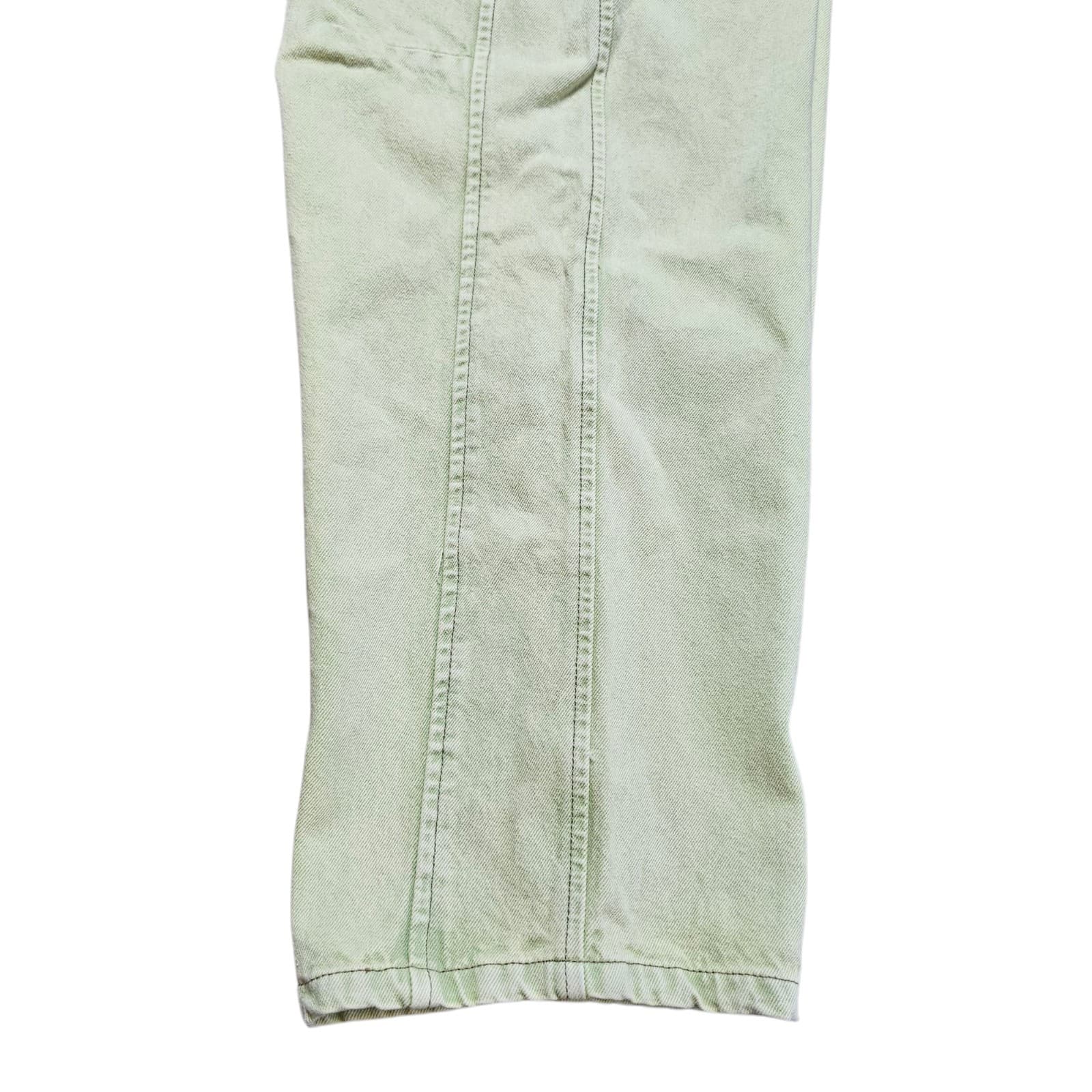 BDG Urban Outfitters High Waisted Green Pants Wide Leg Casual Size 28x30 - Thumbnail 22