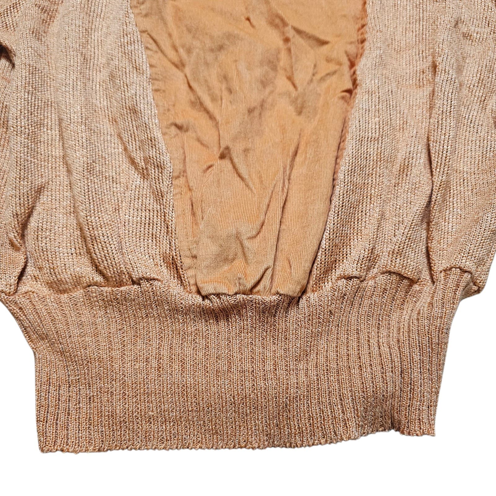 Vintage 1980s MARC D'ALCY Dolman Sleeves Deep V Sweater And Skirt - Thumbnail 22