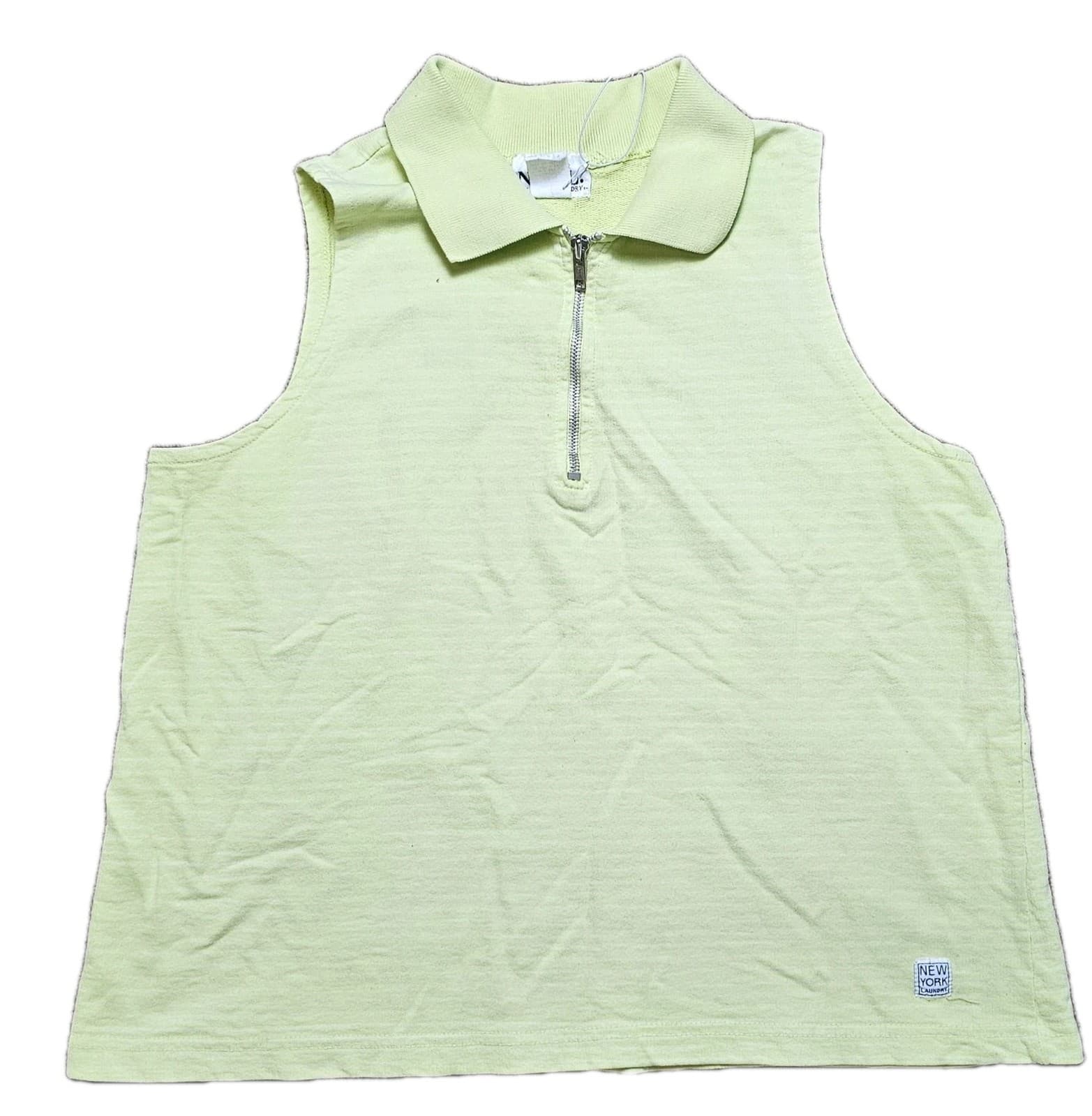 New York Laundry NYL Vintage Womens Top, Green Womans Size Medium - Thumbnail 12