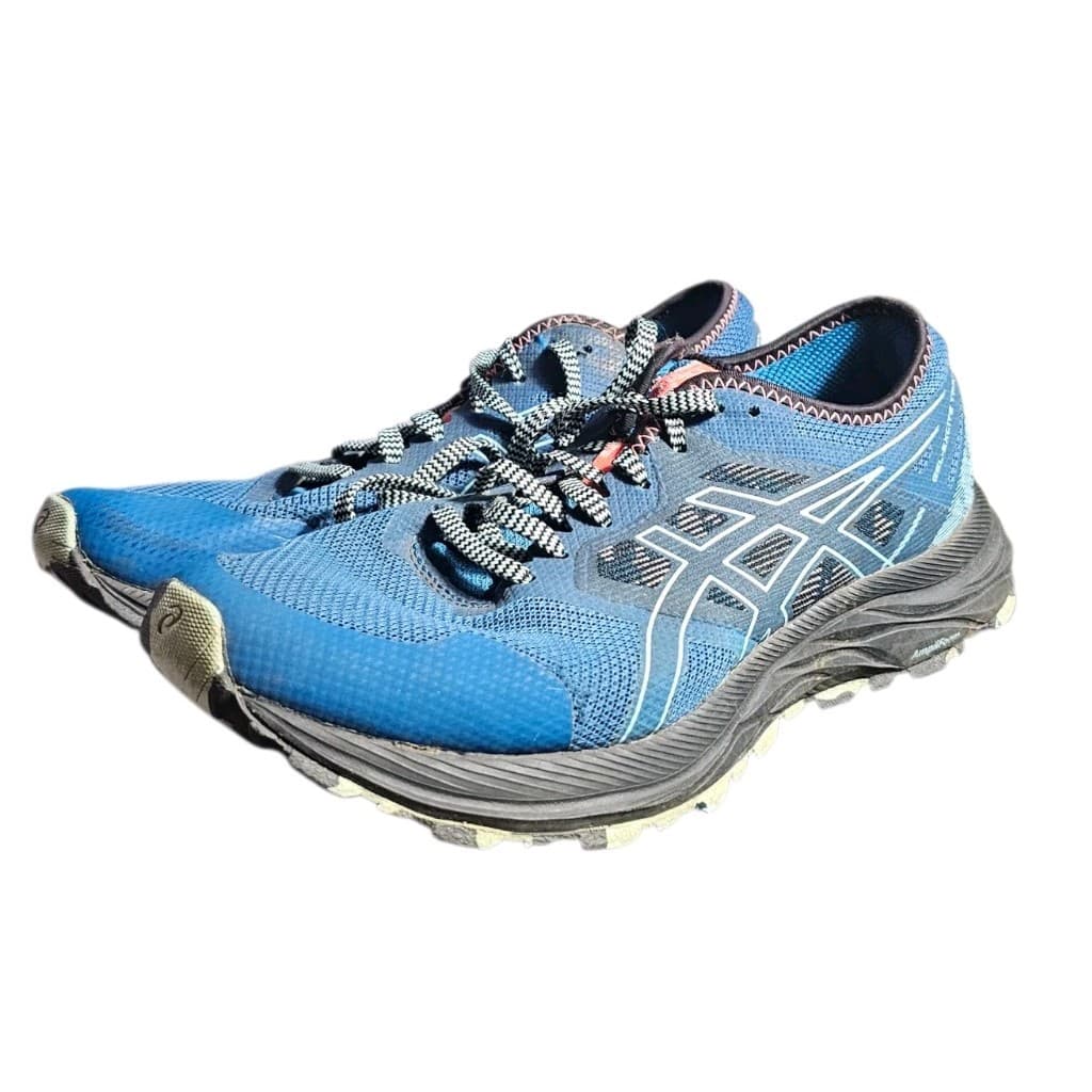 Asics Gel-Excite Trail Womens Running Shoes Deep Sea Teal 1012B051 Size 9