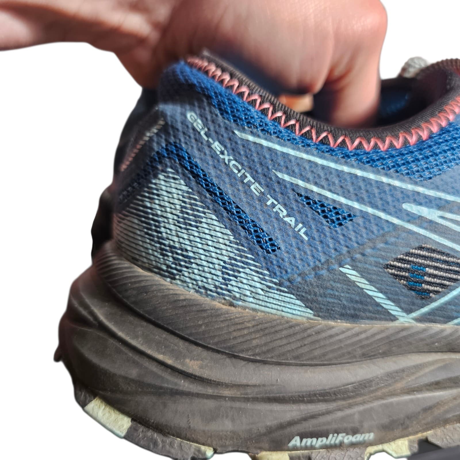 Asics Gel-Excite Trail Womens Running Shoes Deep Sea Teal 1012B051 Size 9 - Thumbnail 10