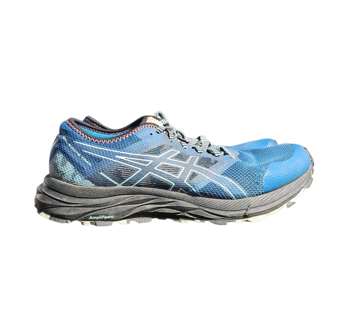Asics Gel-Excite Trail Womens Running Shoes Deep Sea Teal 1012B051 Size 9 - Thumbnail 2