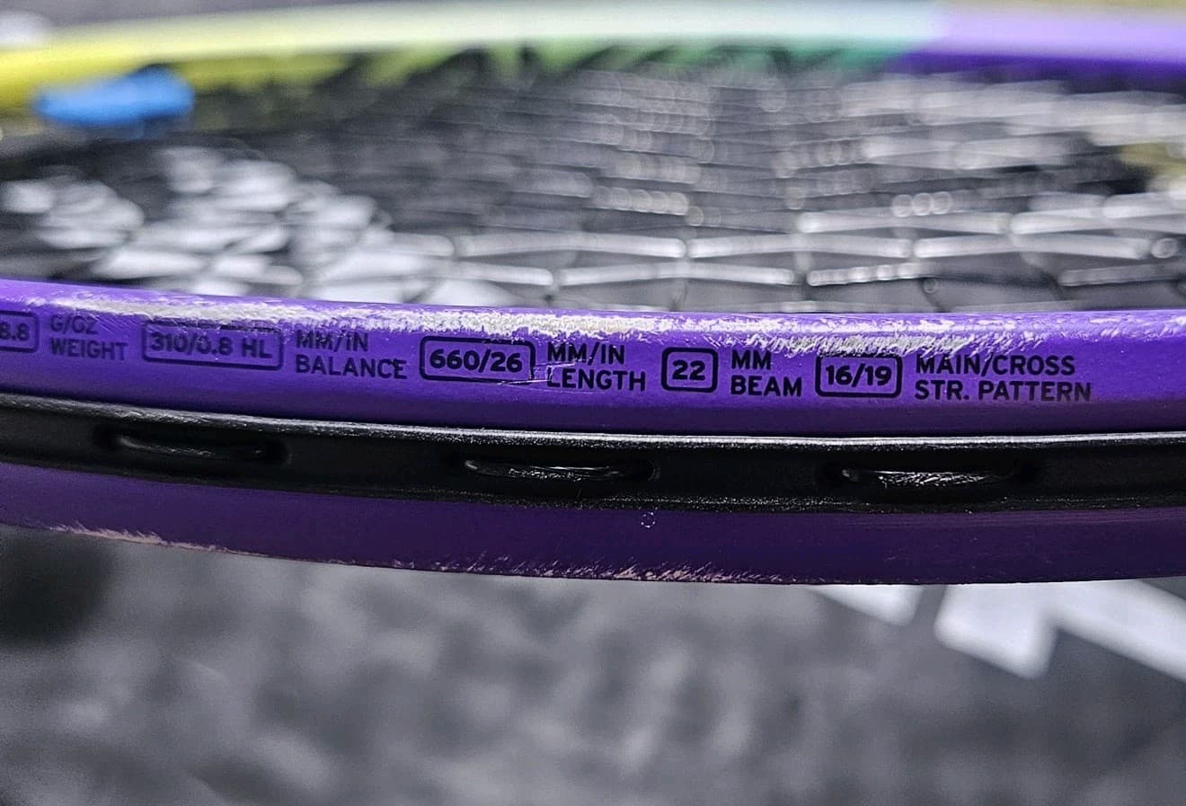 Head Gravity JR 26 Junior Tennis Racquet 26" 100sq Head 8.8oz Dampplus Kids 9-11 - Thumbnail 8