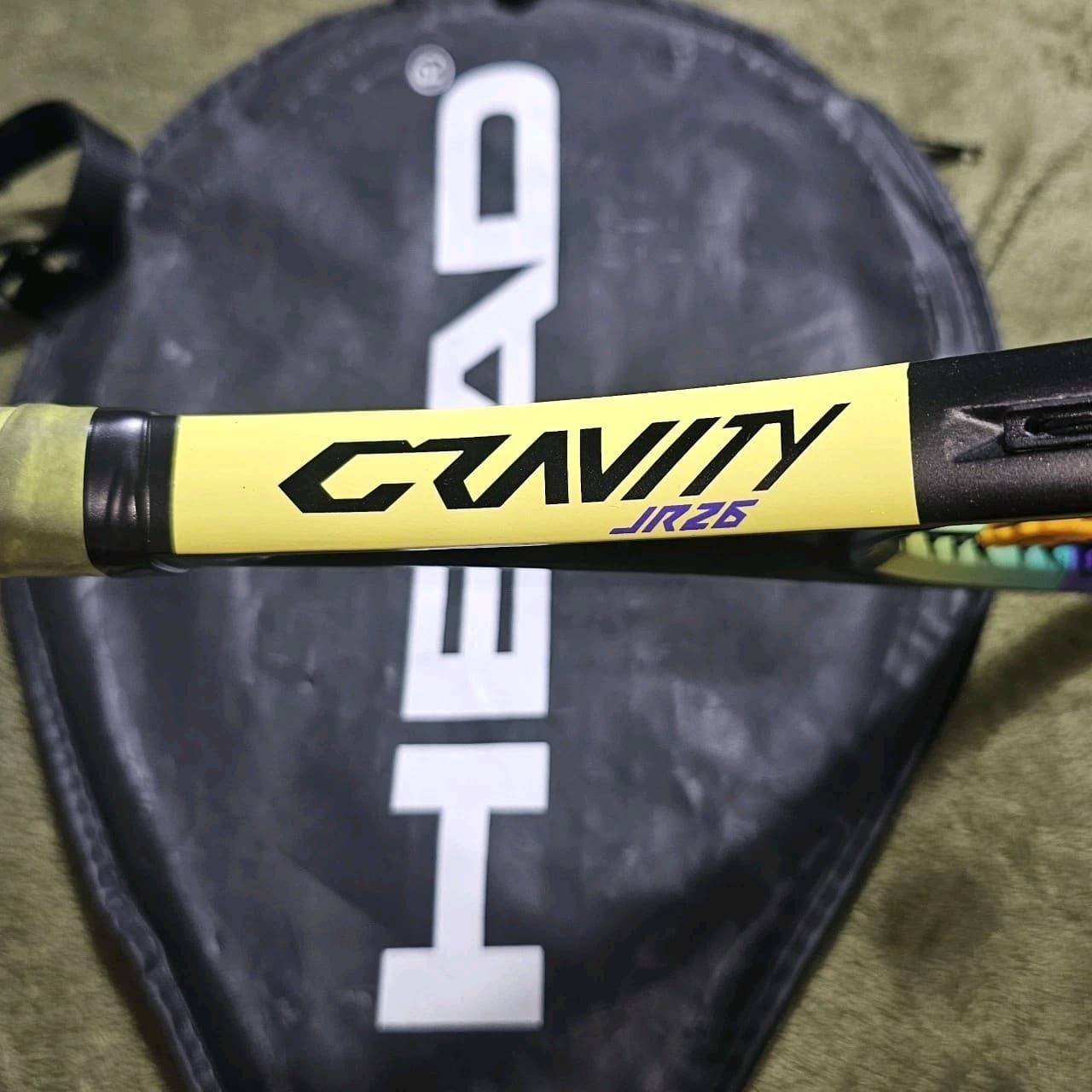 Head Gravity JR 26 Junior Tennis Racquet 26" 100sq Head 8.8oz Dampplus Kids 9-11 - Thumbnail 6
